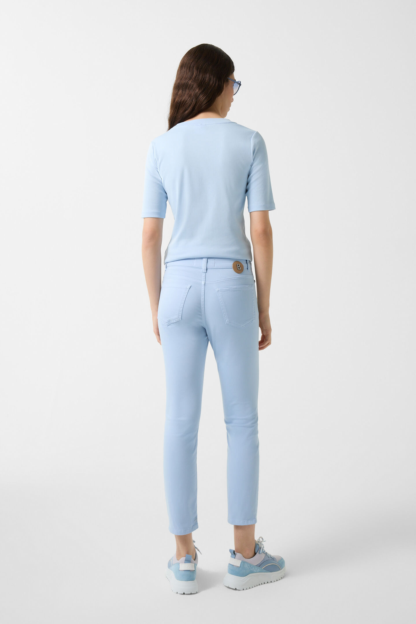 Julie 7/8 pants Light blue