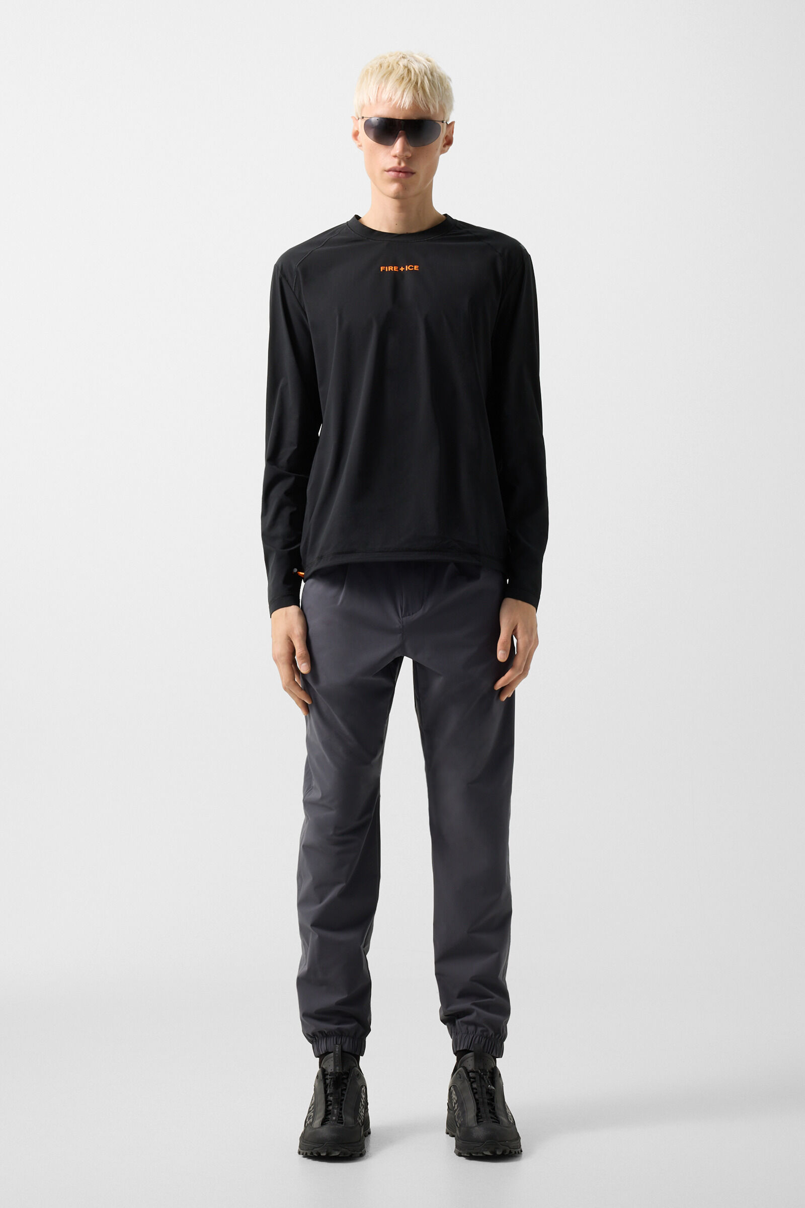 Funktions-Longsleeve Alejo Schwarz