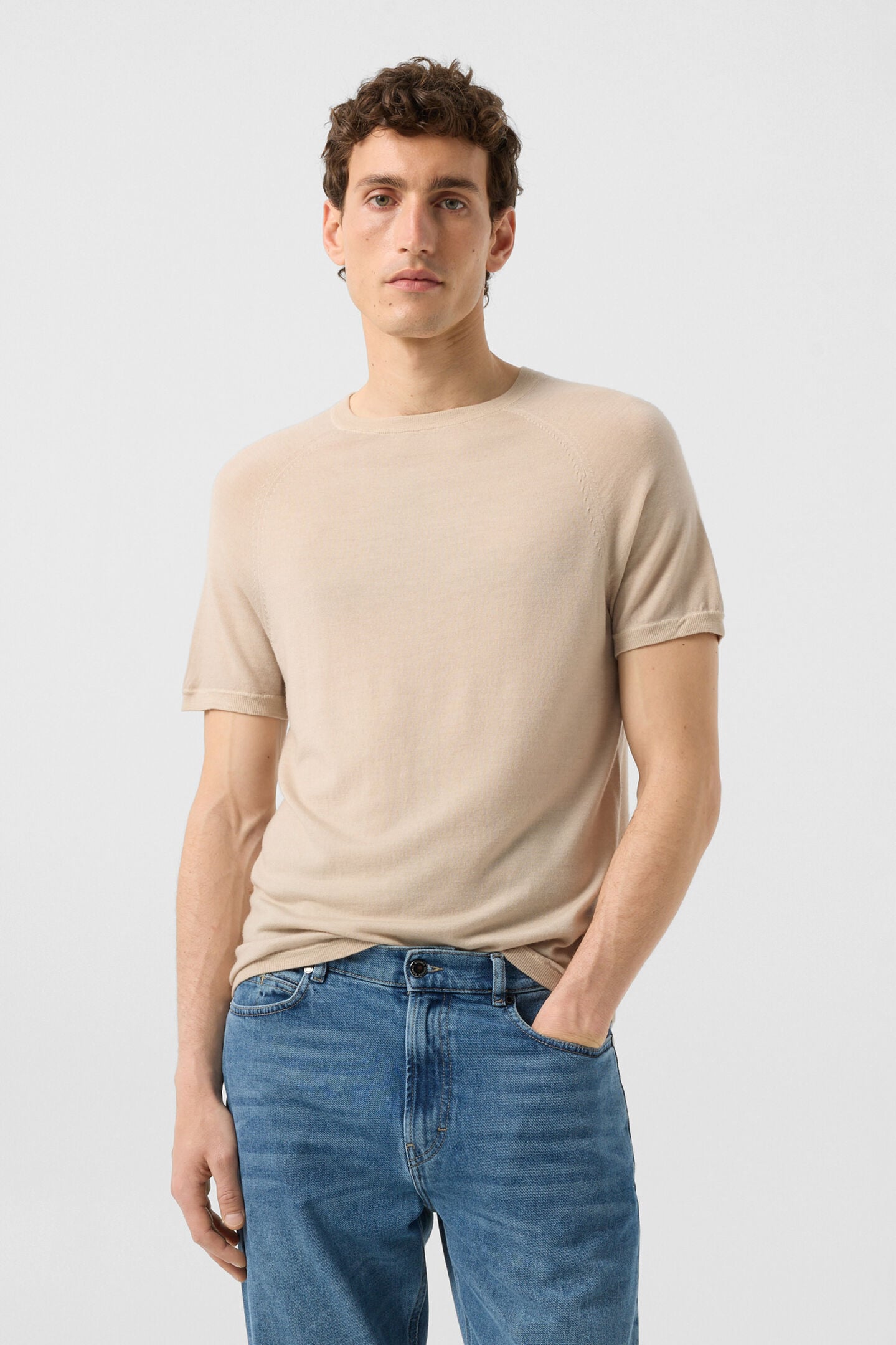 Osaka merino shirt Beige