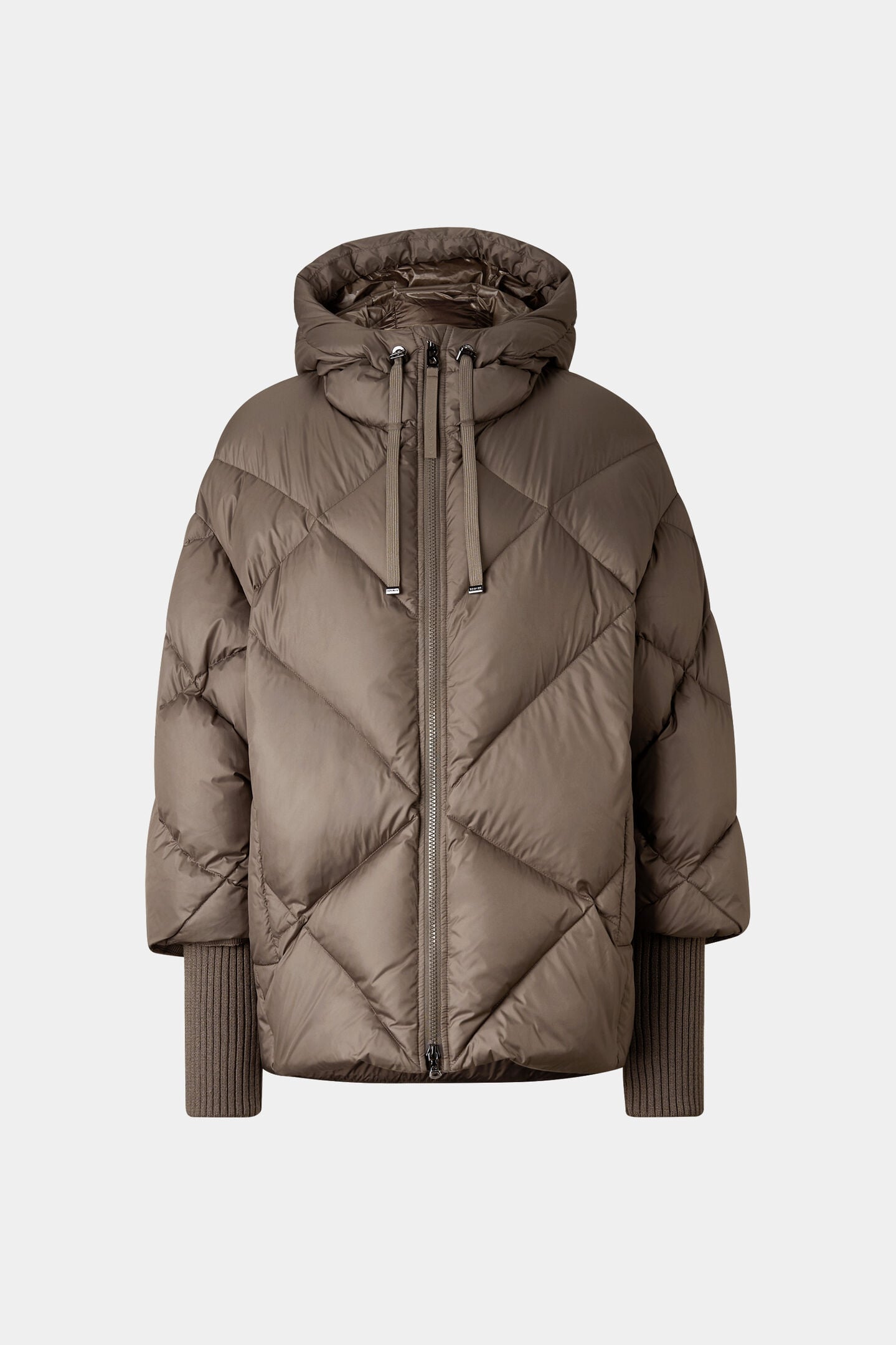 Sheryl down jacket Grey-brown