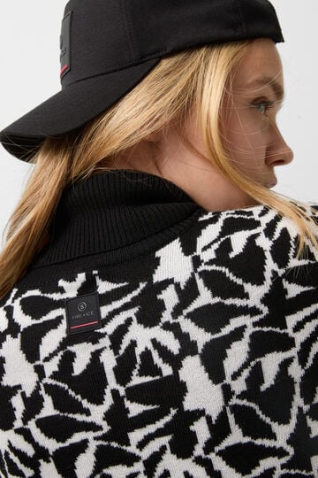 Jacquard-Pullover Maira Schwarz/Weiß Jacquard-Pullover Maira Schwarz/Weiß