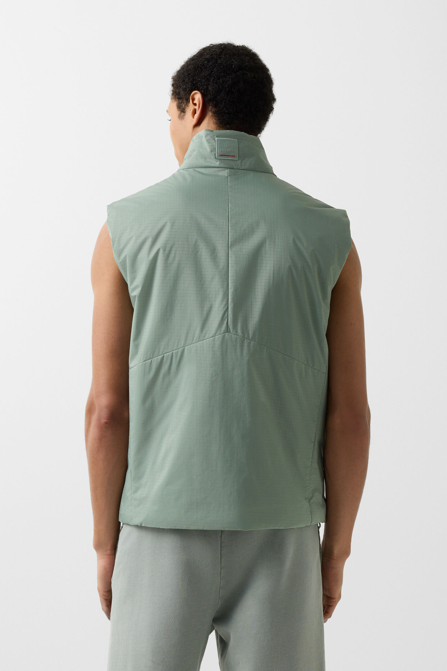 Jared lightweight waistcoat Eucalyptus
