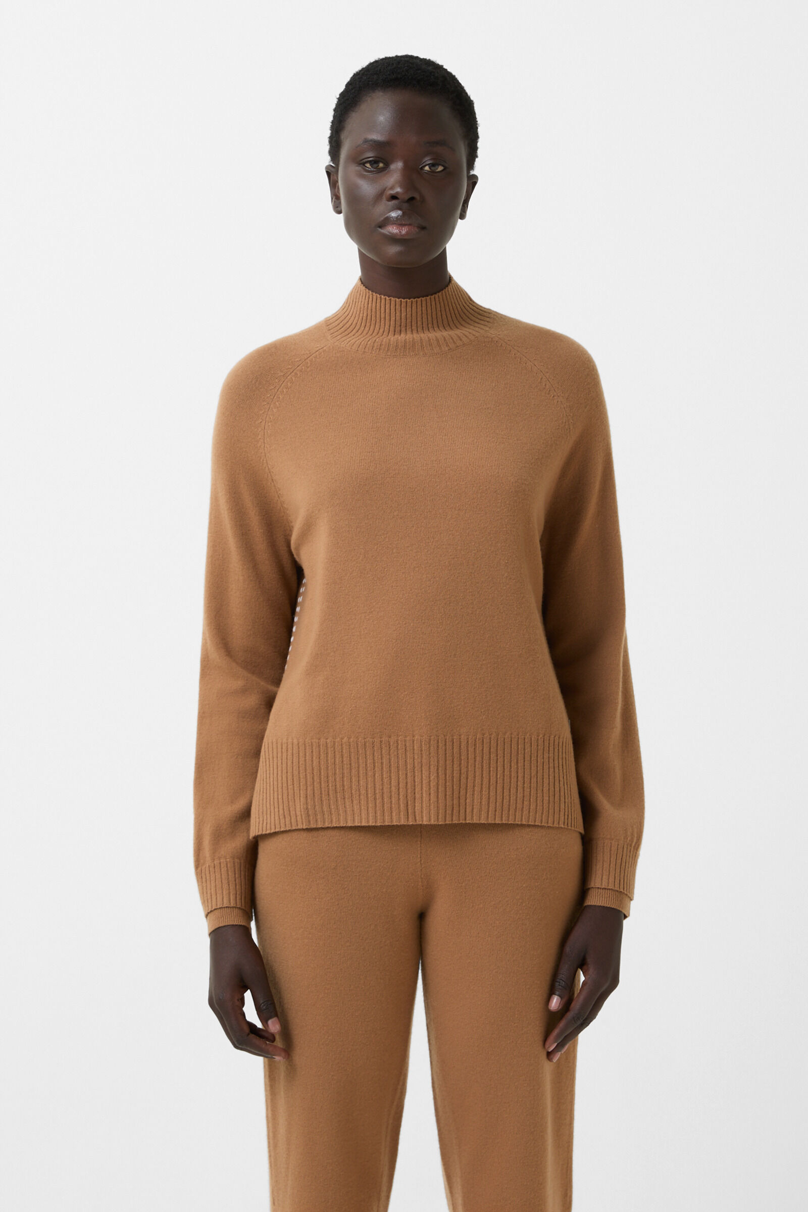 Lysanne virgin wool jumper Hazel