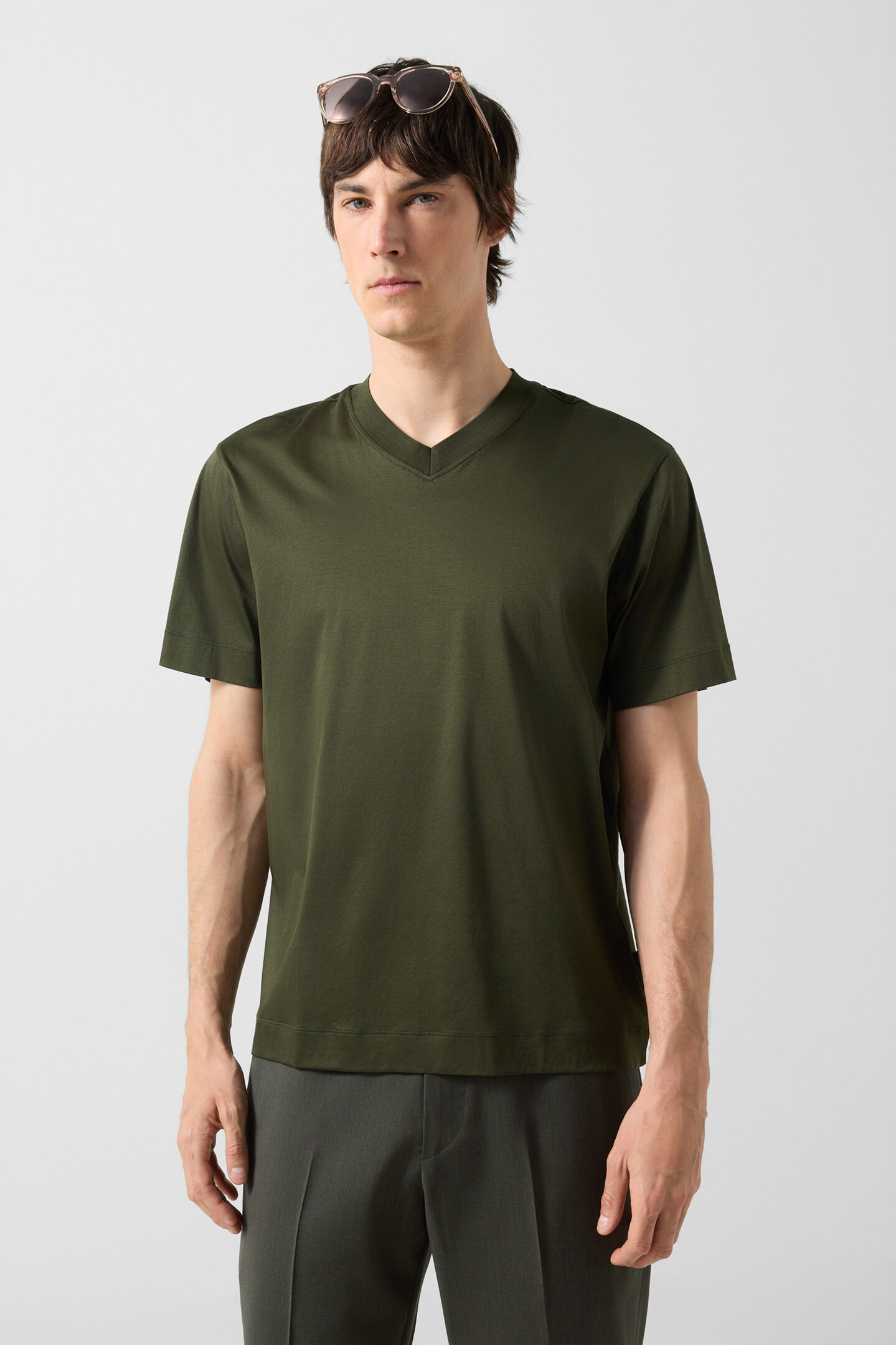 T-Shirt Tiam Oliv-Gr&uuml;n