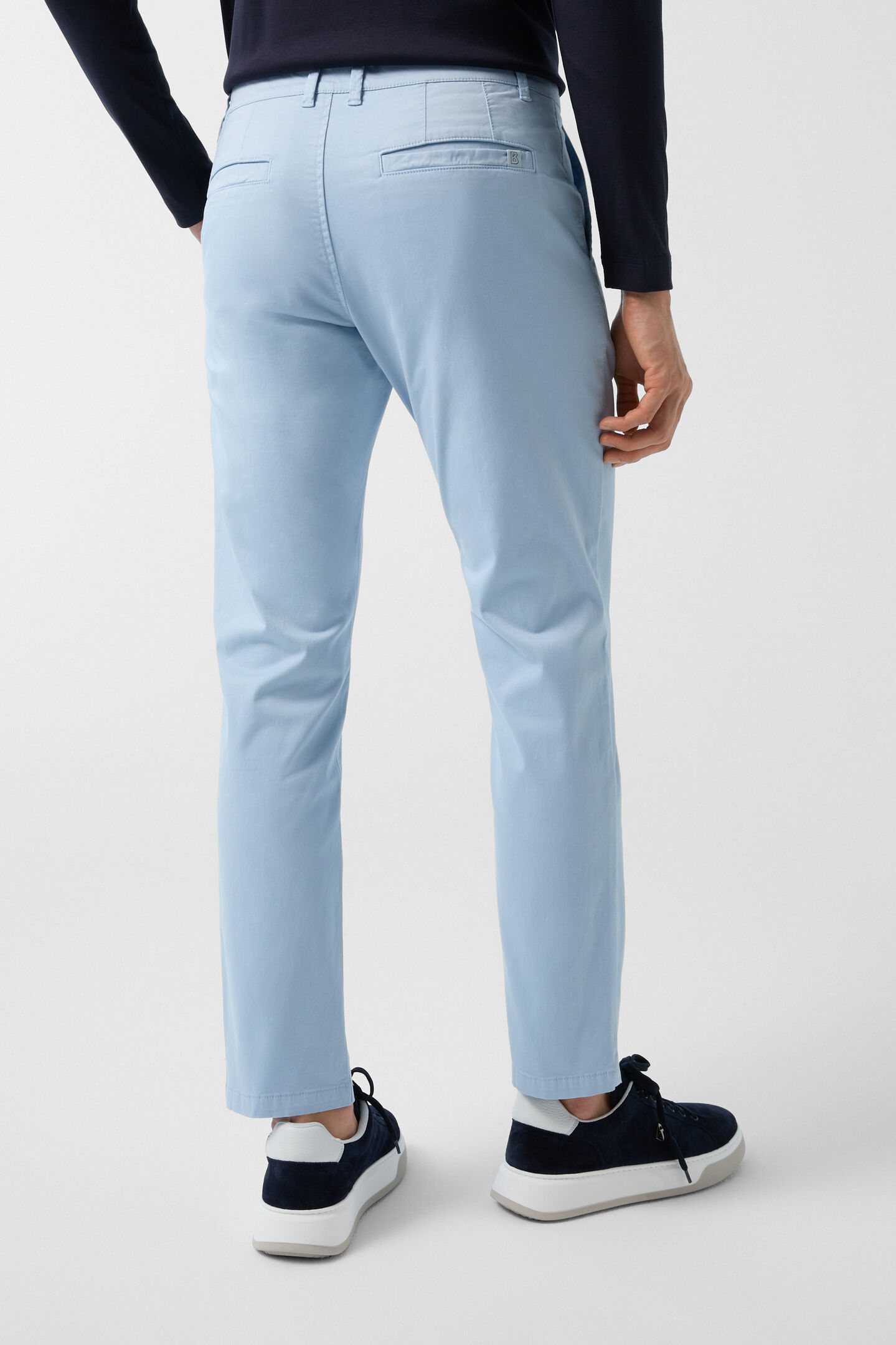 Chino Lichtblauw