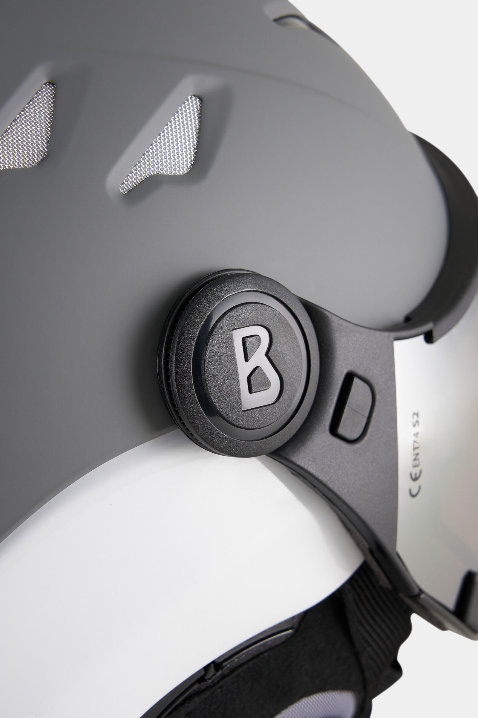 Skihelm St. Moritz Grau