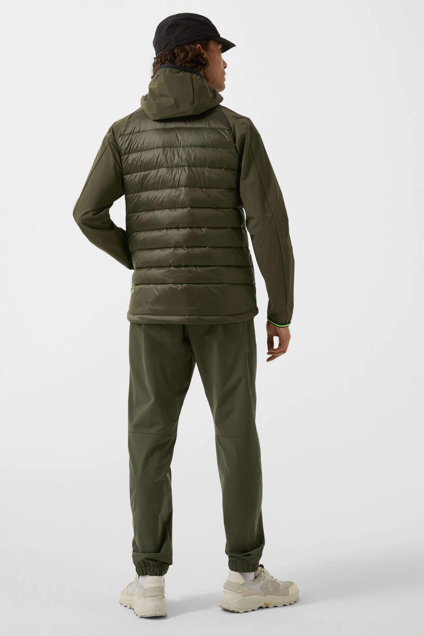 Hybrid-Steppjacke Kegan Khaki