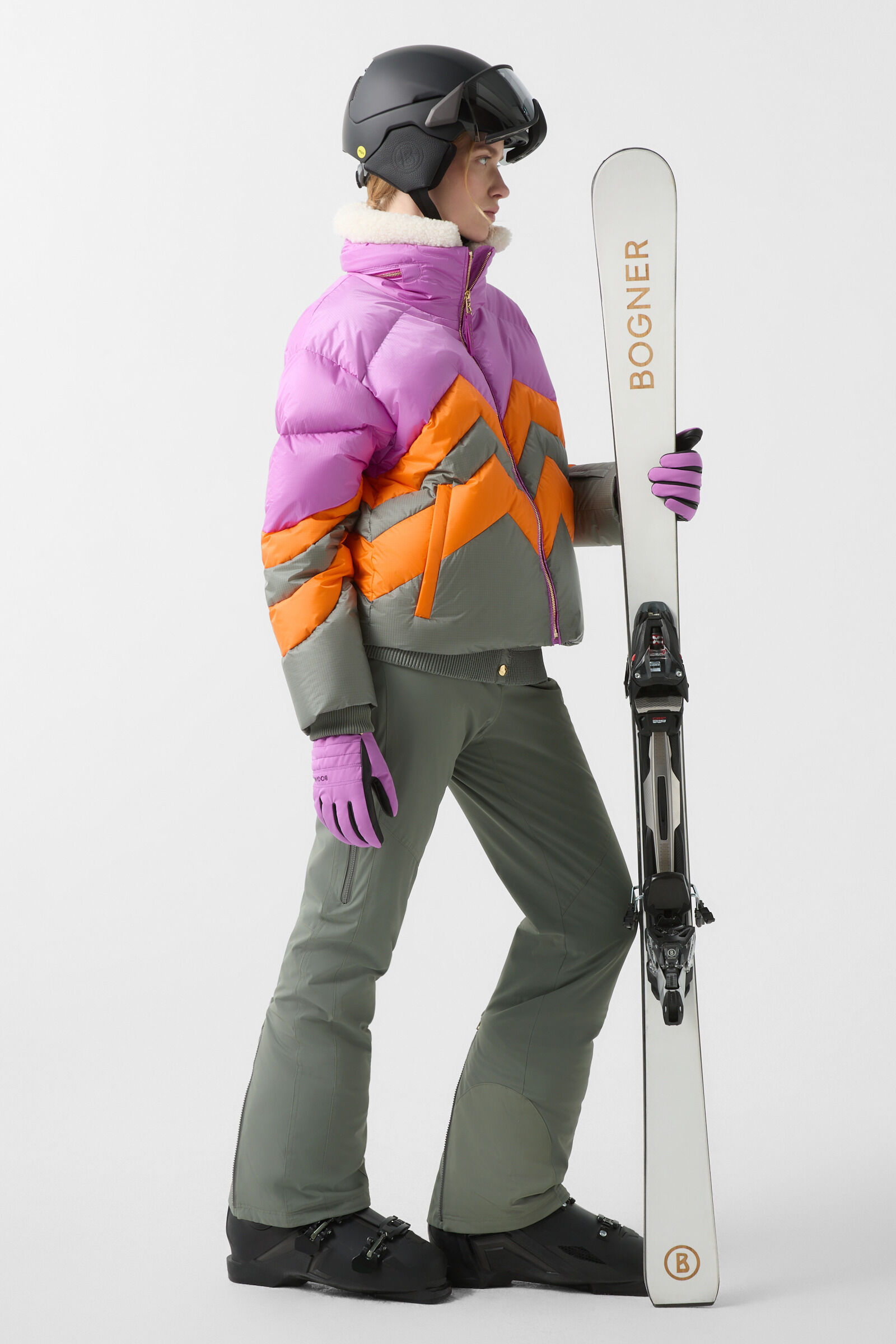 Ilka ski trousers Eucalyptus
