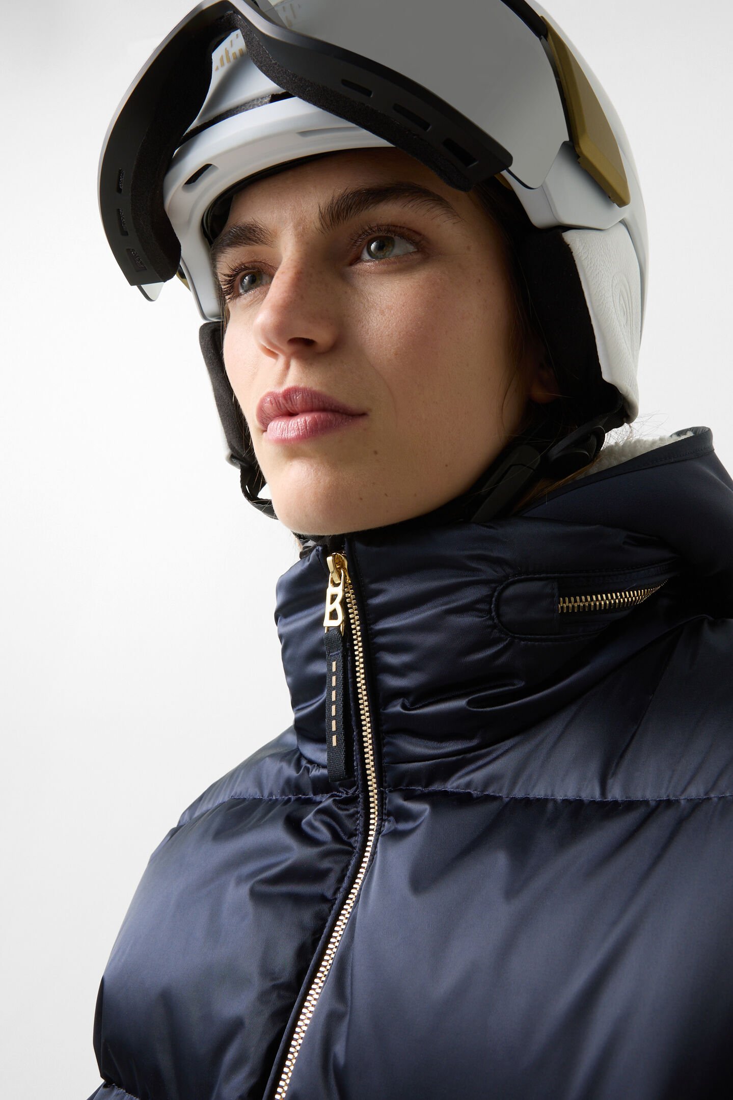 2-in1-Skioverall Aya Navy-Blau