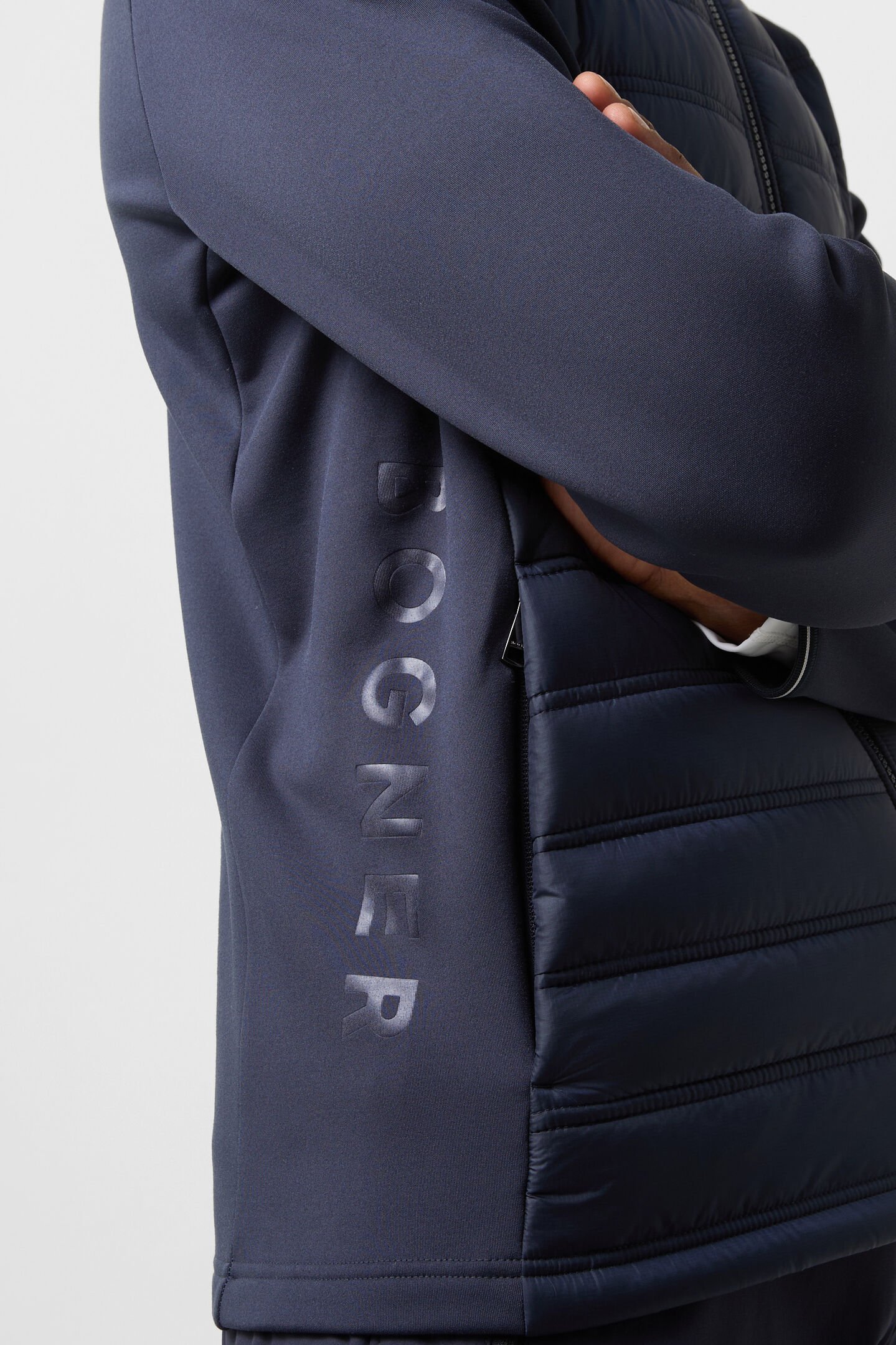 Hybrid-Jacke Florin Navy-Blau