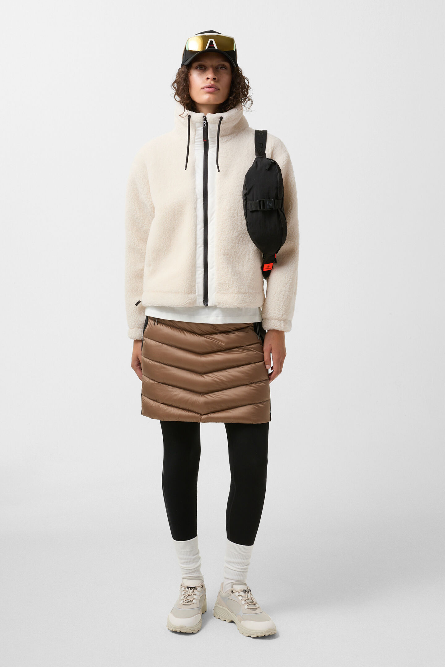 Teddy midlayer Ninetta Off-White