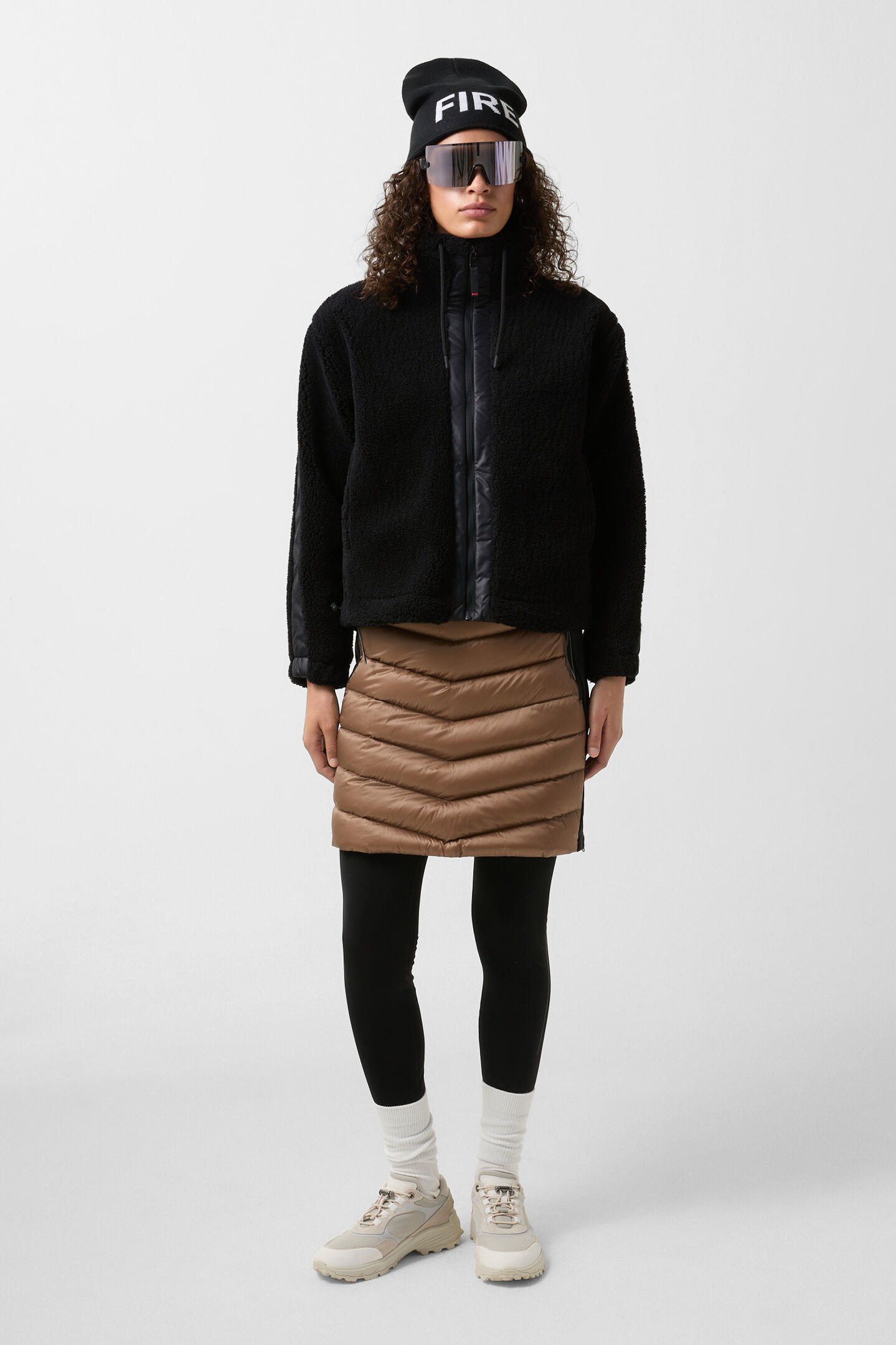 Teddy midlayer Ninetta Black