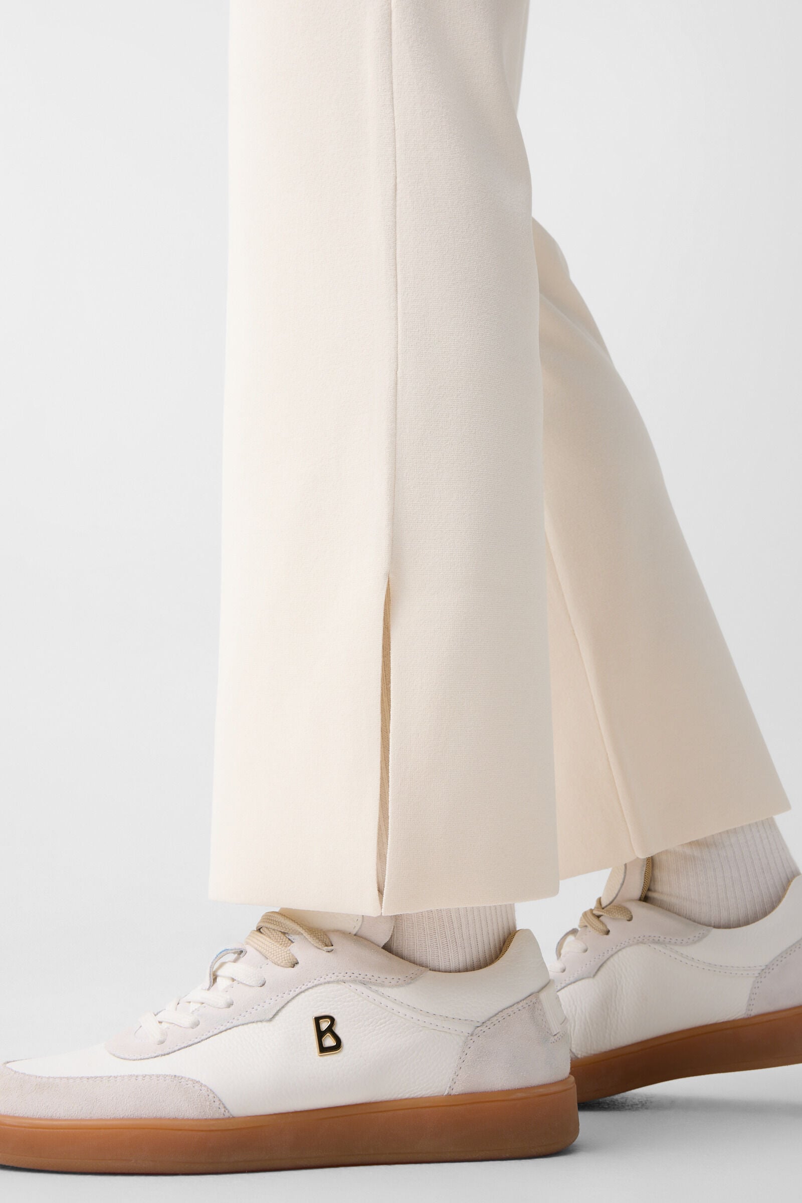 Josie knitted trousers Cream