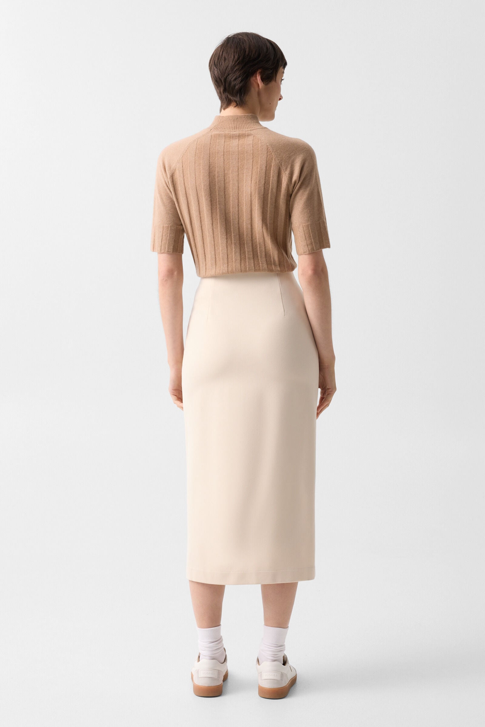 Lea sweat skirt Cream