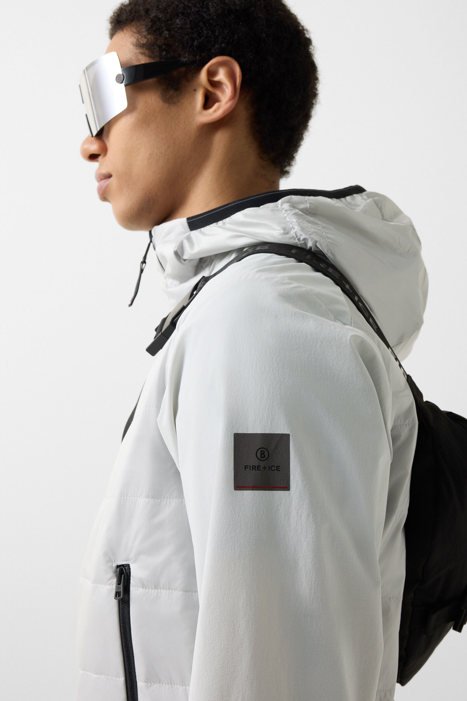 Kegan hybrid jacket Light grey