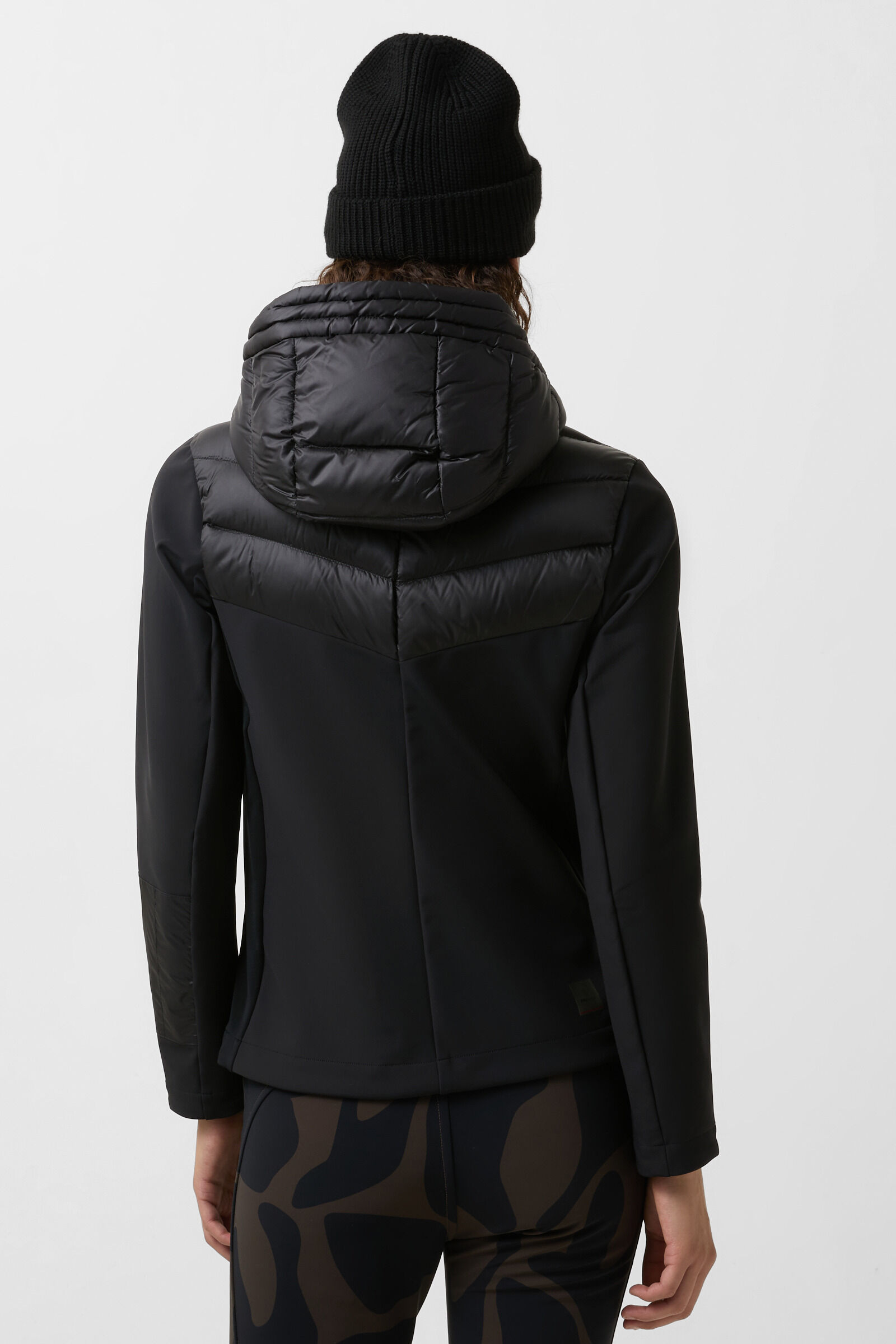 Joana hybrid jacket Black