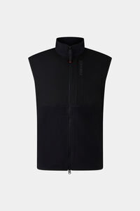 Lais hybrid fleece waistcoat Black Lais hybrid fleece waistcoat Black