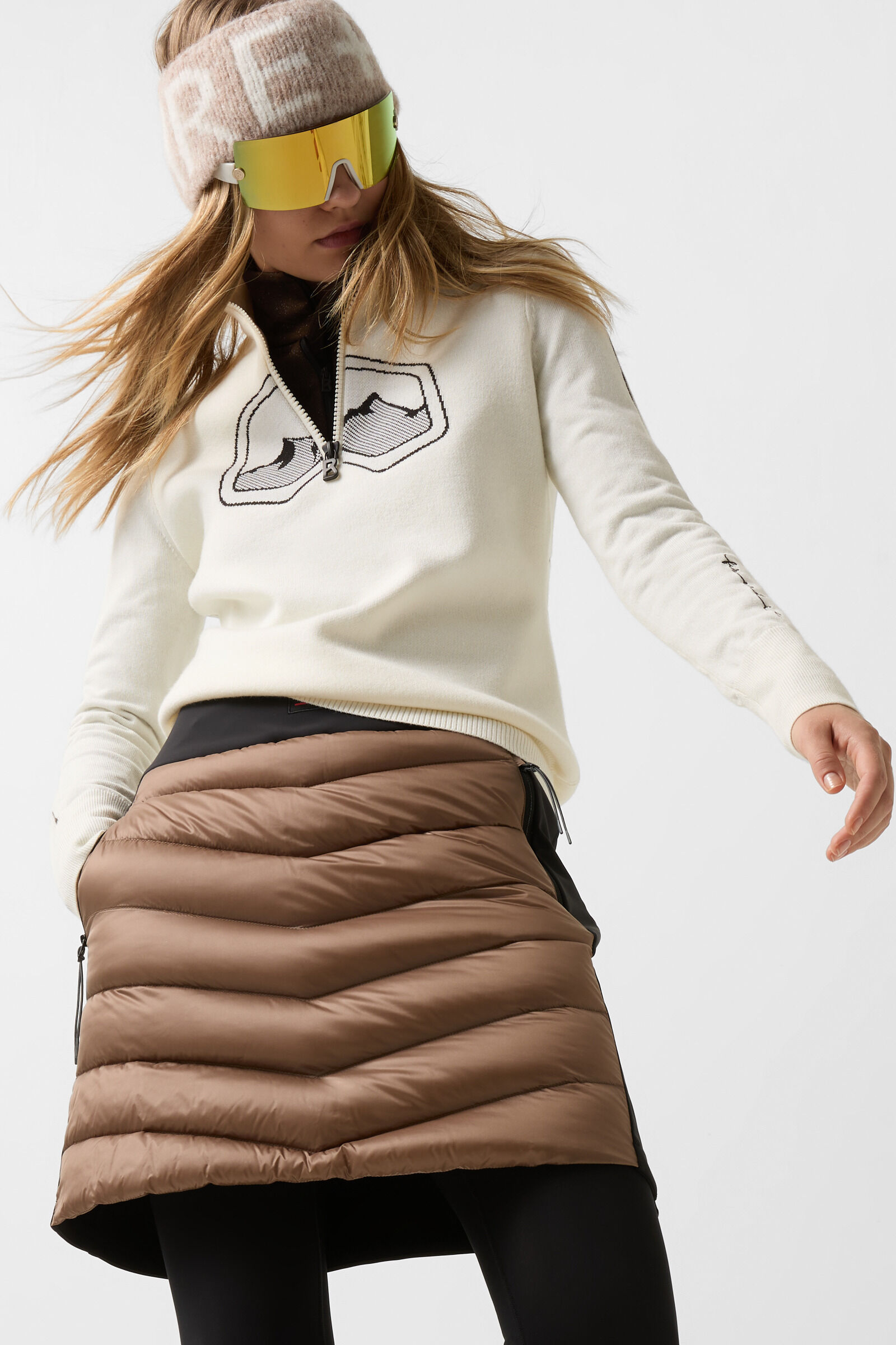 Knitted troyer Azra Off-White