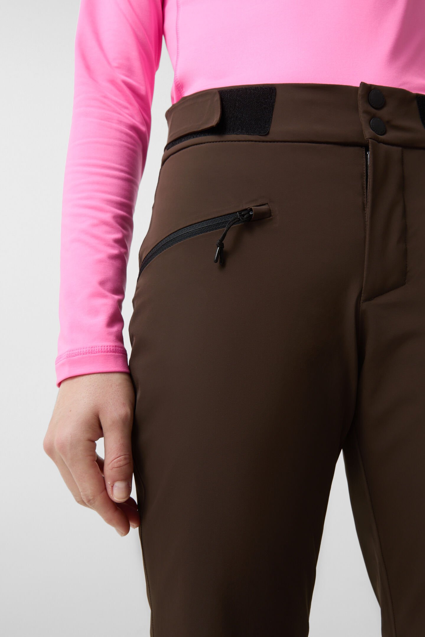 Nessa ski trousers Chocolate