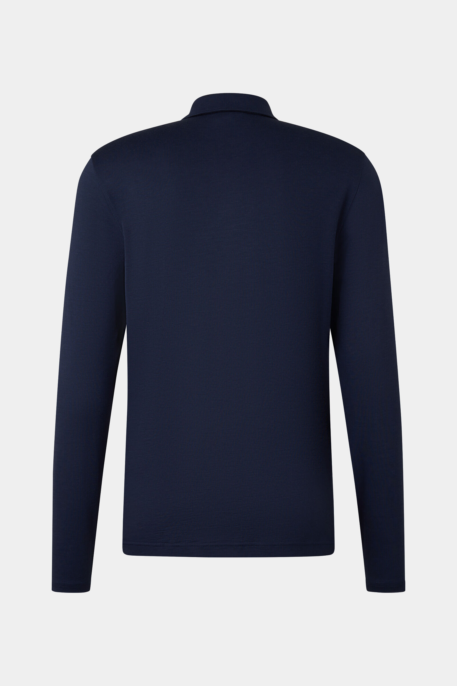Polo long-sleeved top Lennon Navy blue