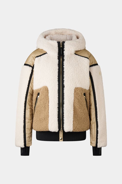 Kora ski jacket Off-white/beige
