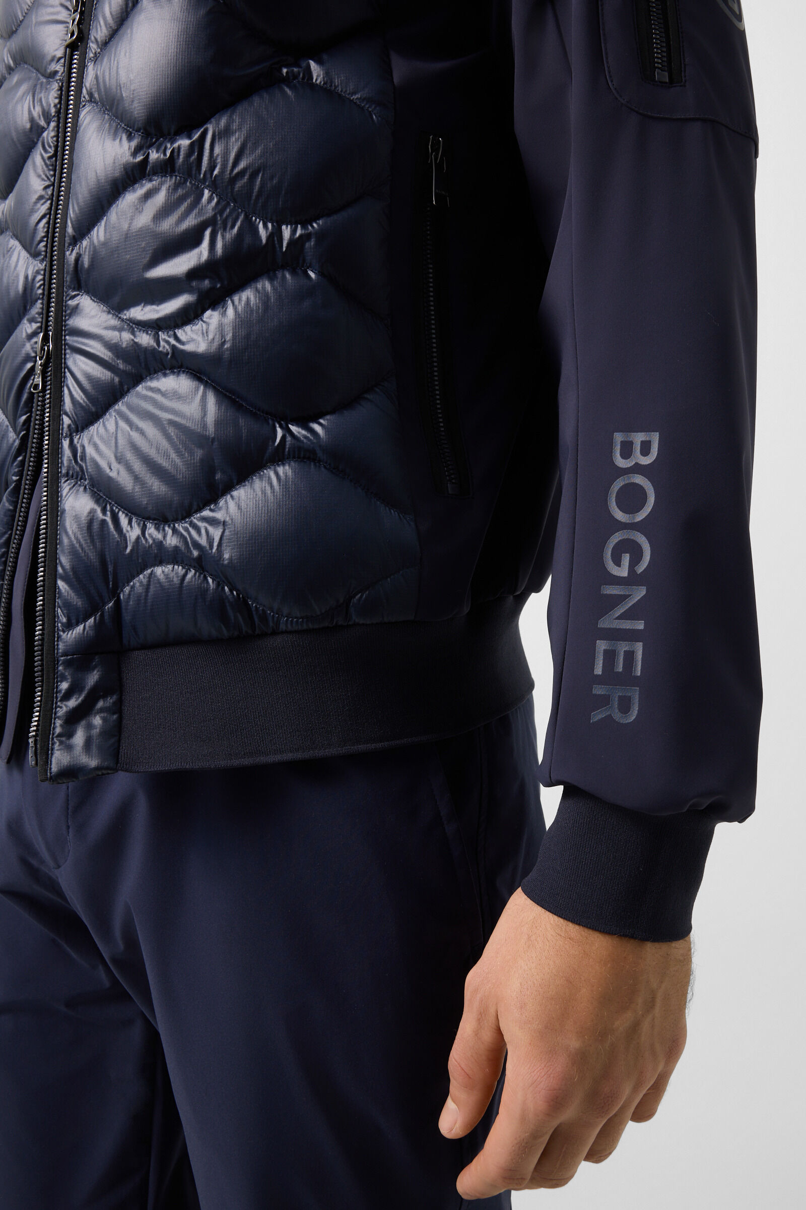 Hybrid jacket Aarin Navy blue