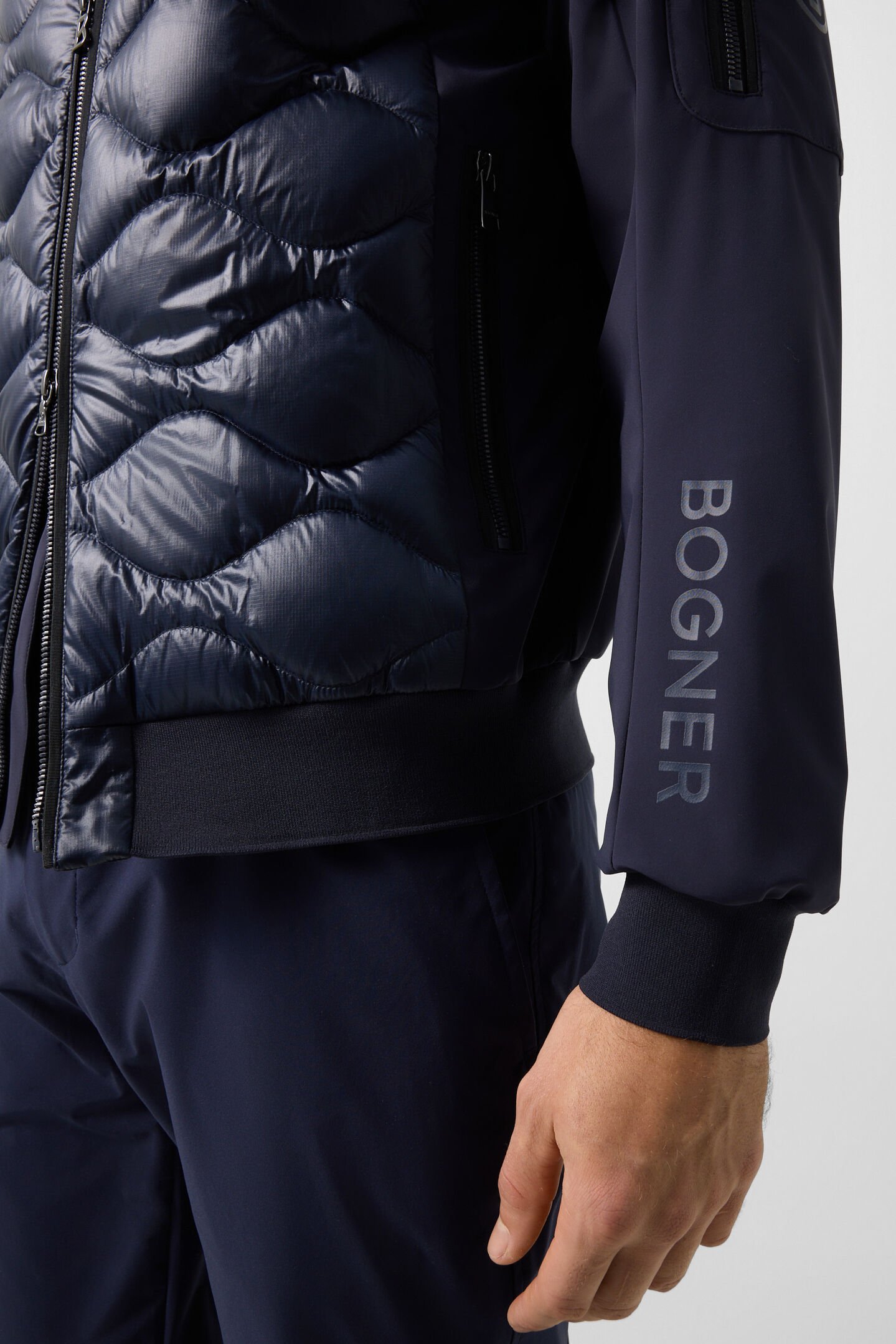 Hybrid jacket Aarin Navy blue