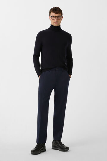 Pleated trousers Marcus Navy blue Pleated trousers Marcus Navy blue