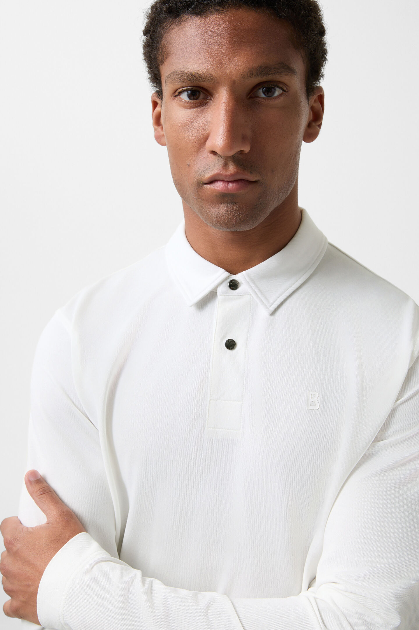 Timon polo long-sleeved top Off-White
