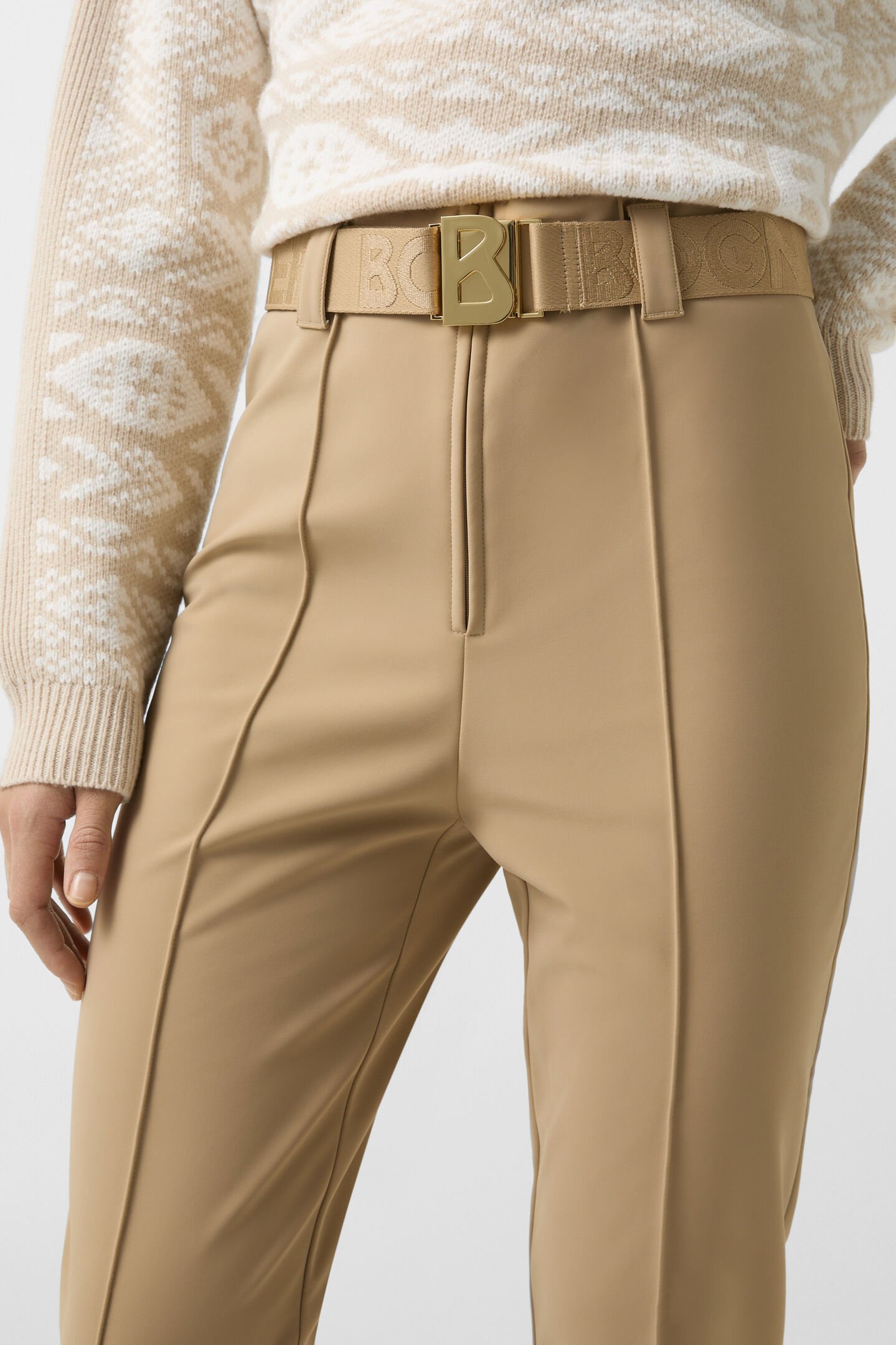Eirin softshell stirrup trousers Beige