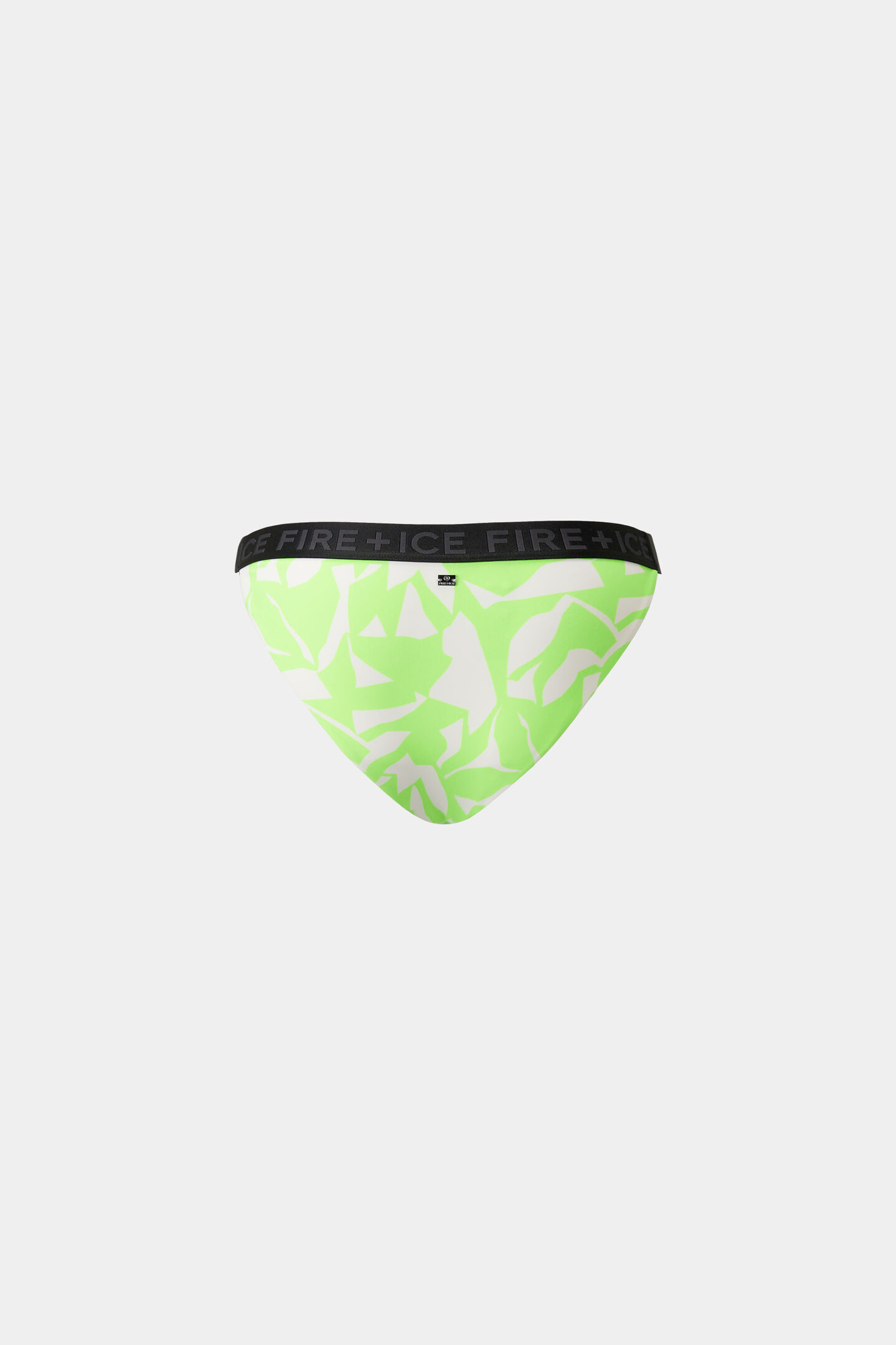 Judit bikini bottoms Neon green/white