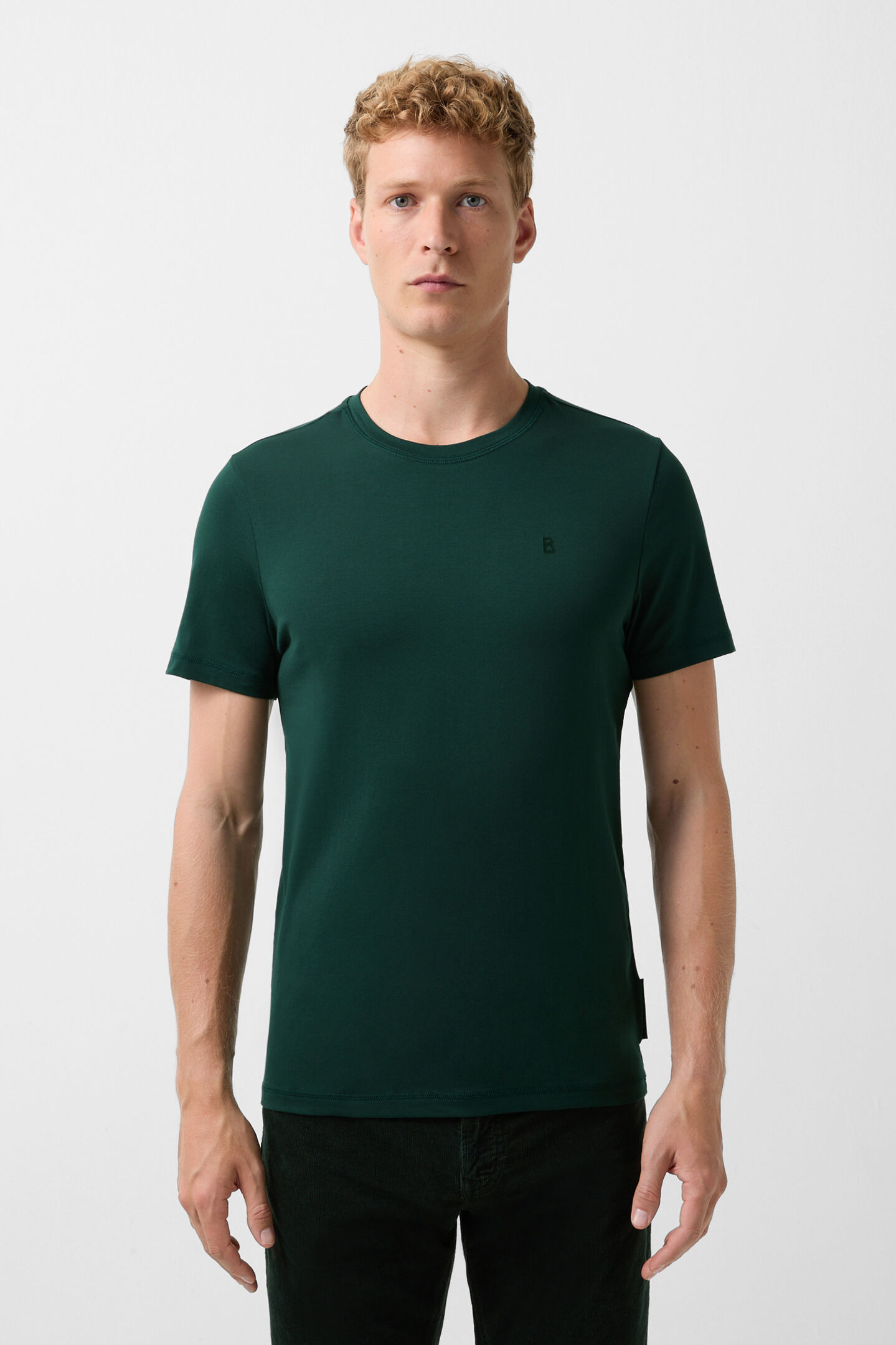 T-shirt Roc Donkergroen