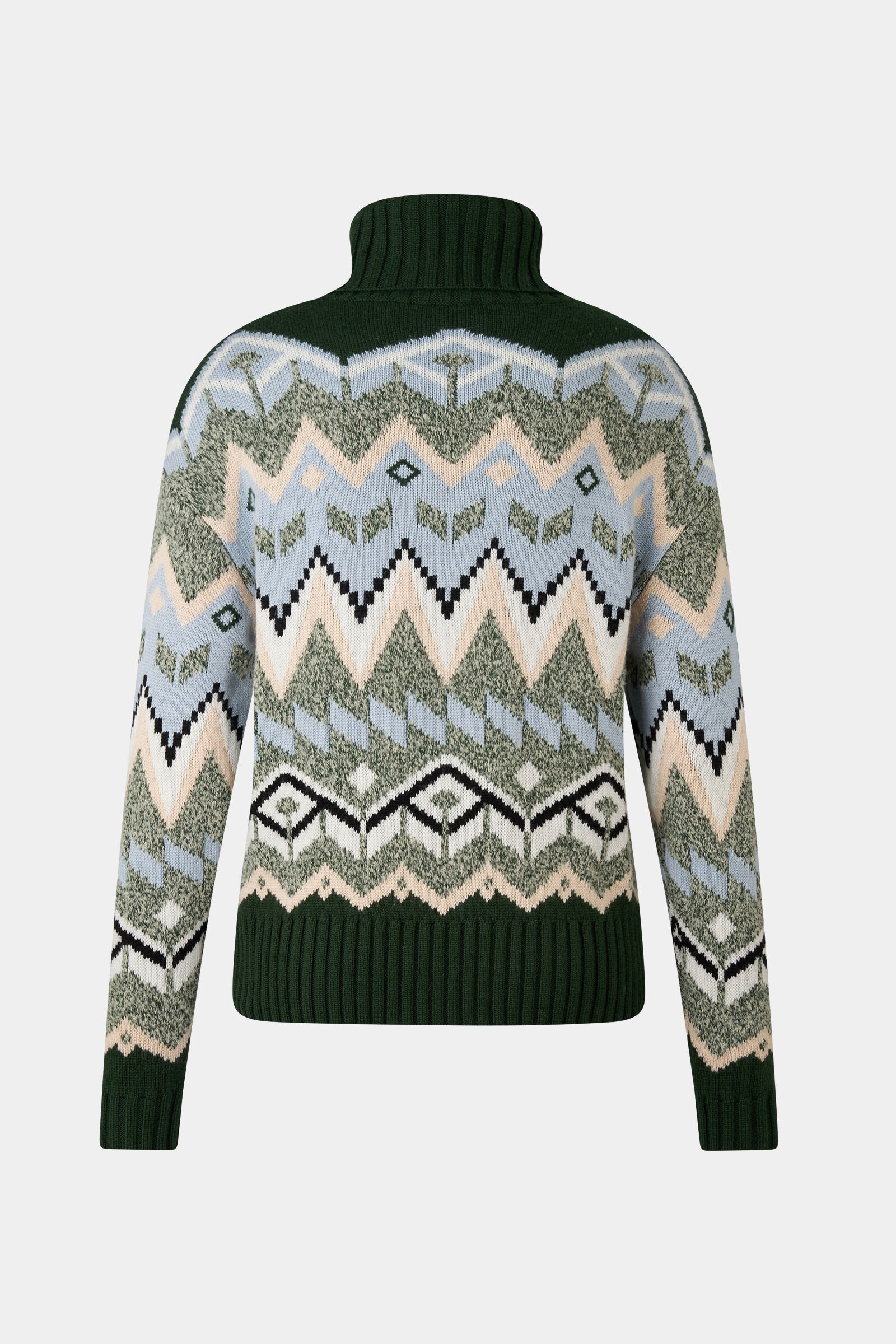 Norwegian jumper Raegan Green/beige/light blue