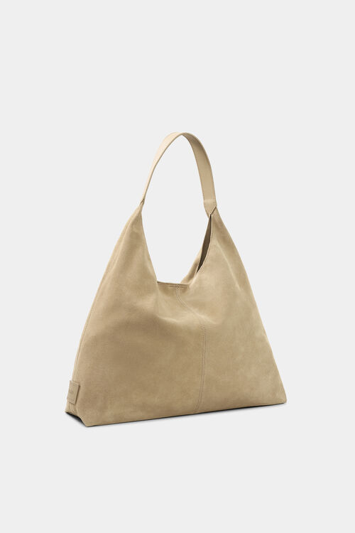 Hobo Bag Founex Solene Beige