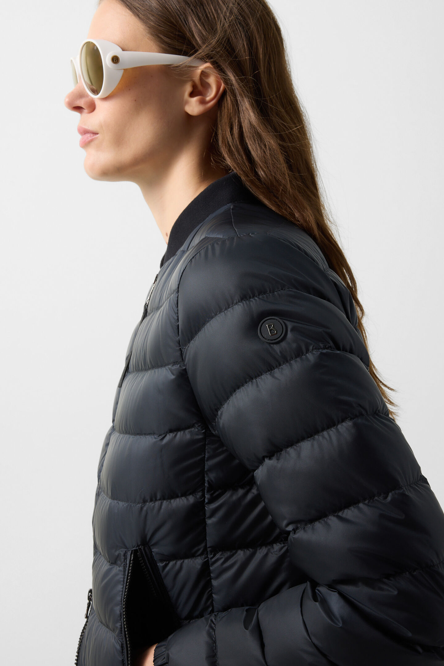 Marybel lightweight down jacket Black