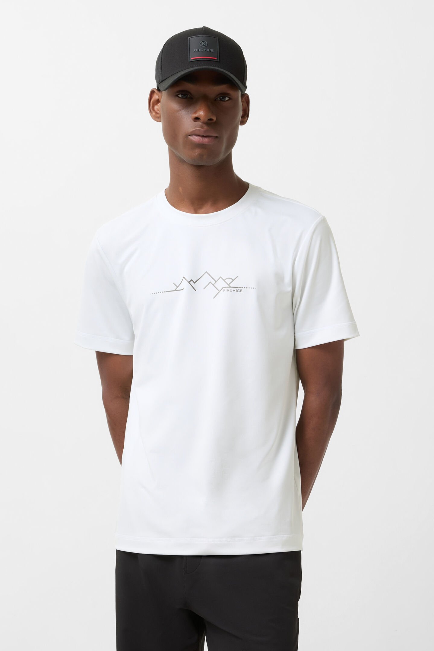 T-shirt Straight White