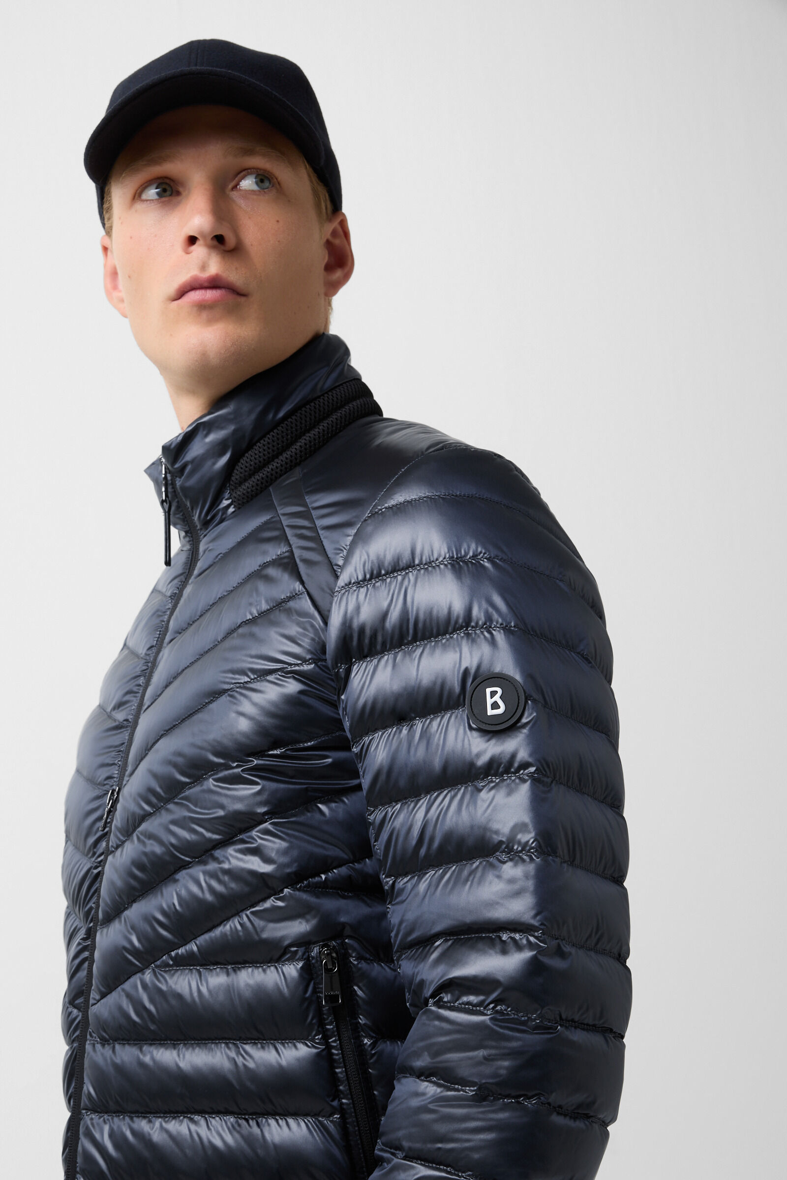 Liman quilted jacket Navy blue