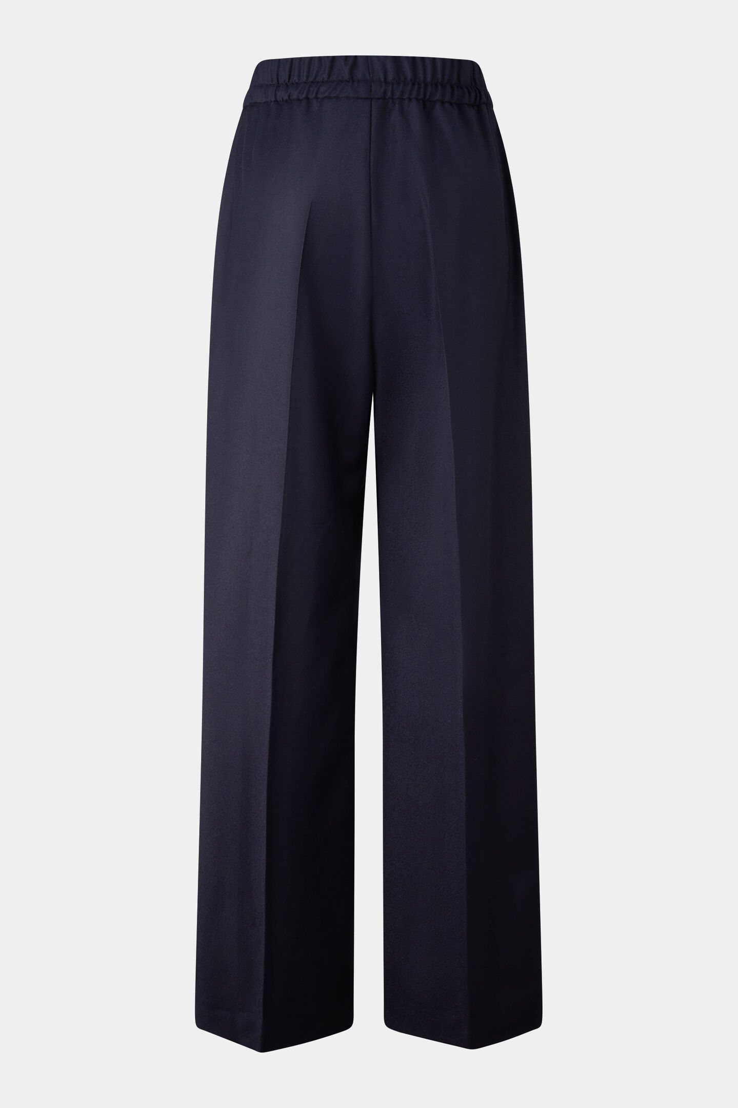 Flanell-Hose Ella Navy-Blau