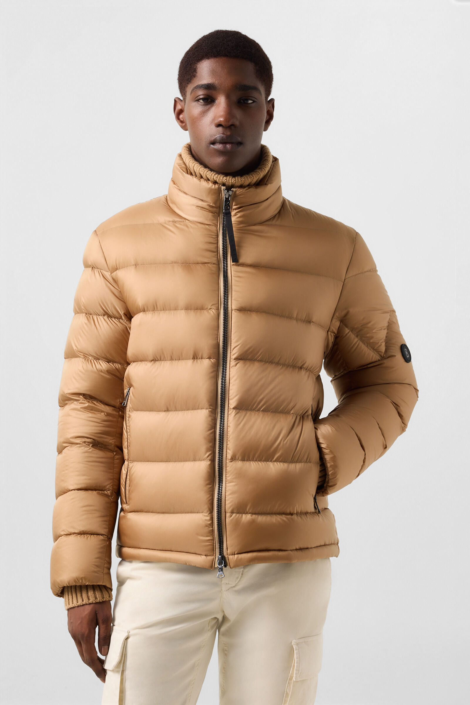 Daunenjacke Hugh Camel