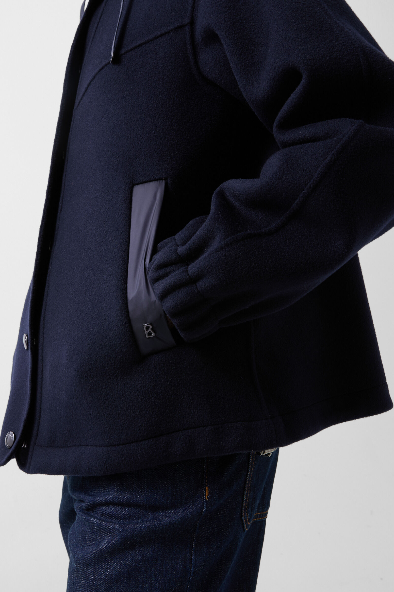 Doubleface jacket Mariet Navy blue