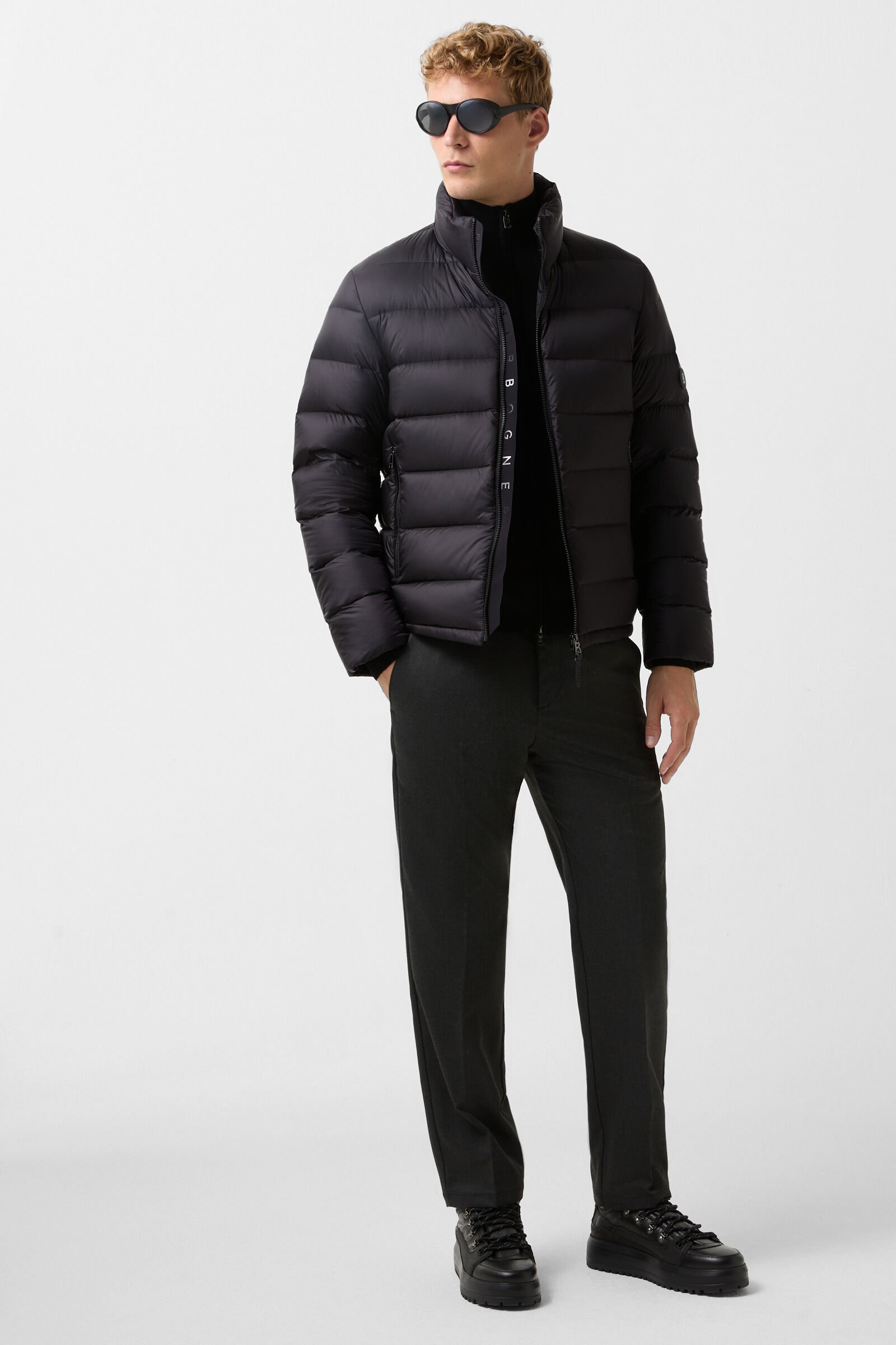 Hugh down jacket Black
