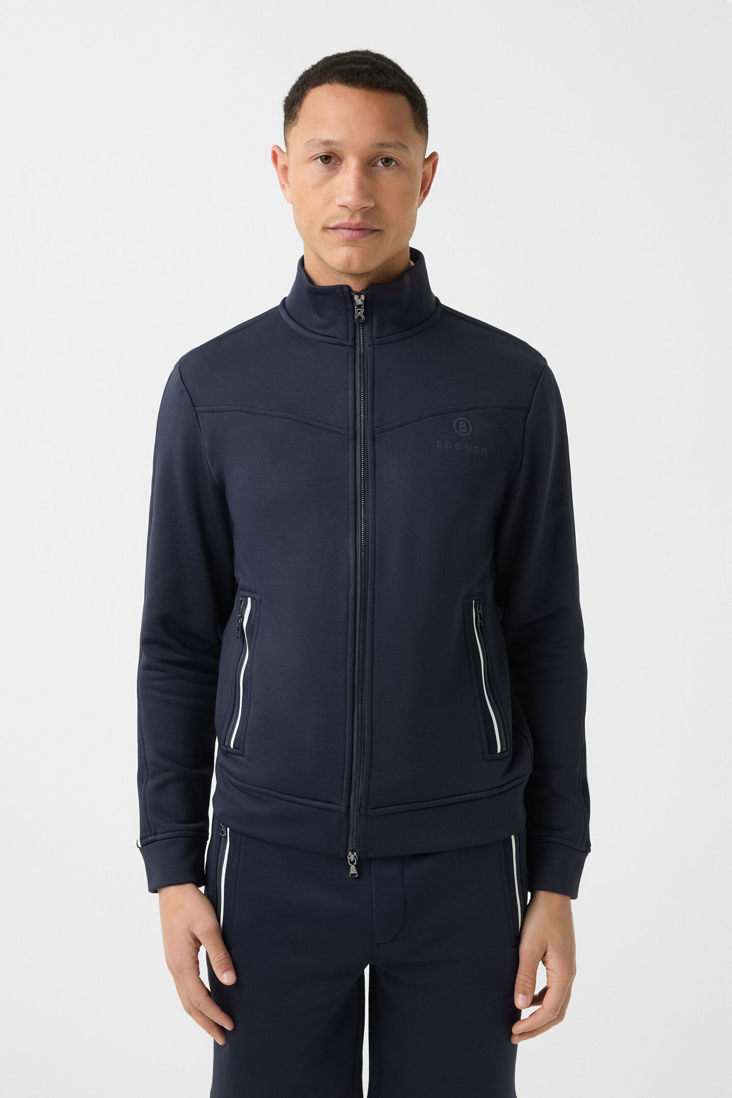 Sweatjacke Zanto Navy-Blau