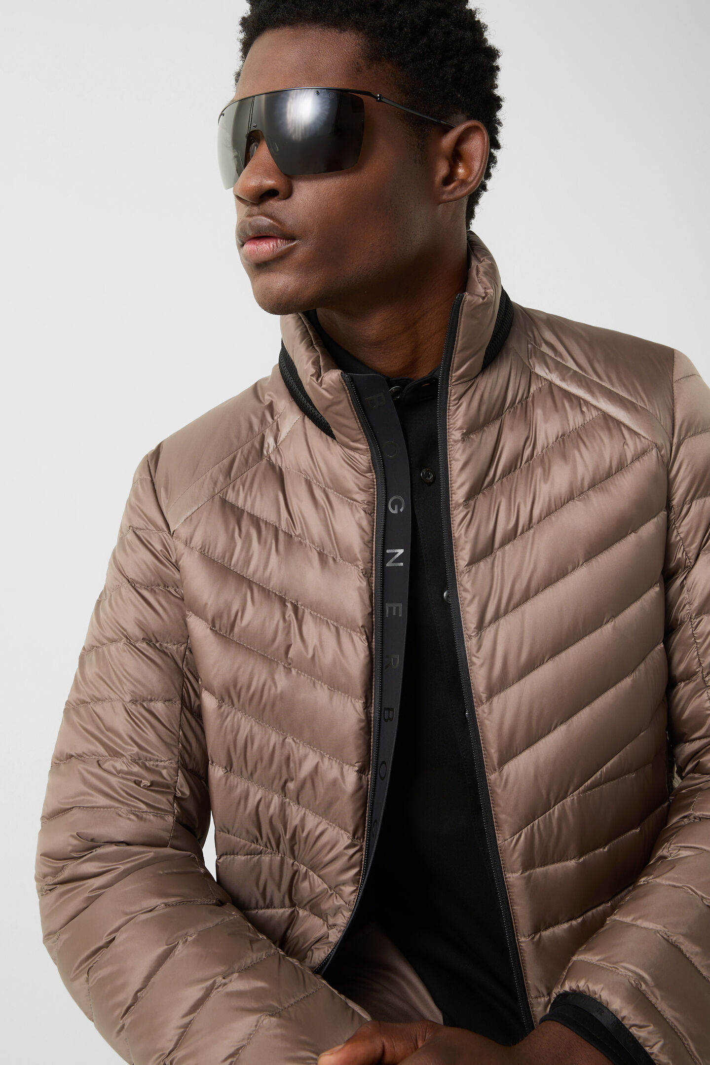 Liman lightweight down jacket Mud