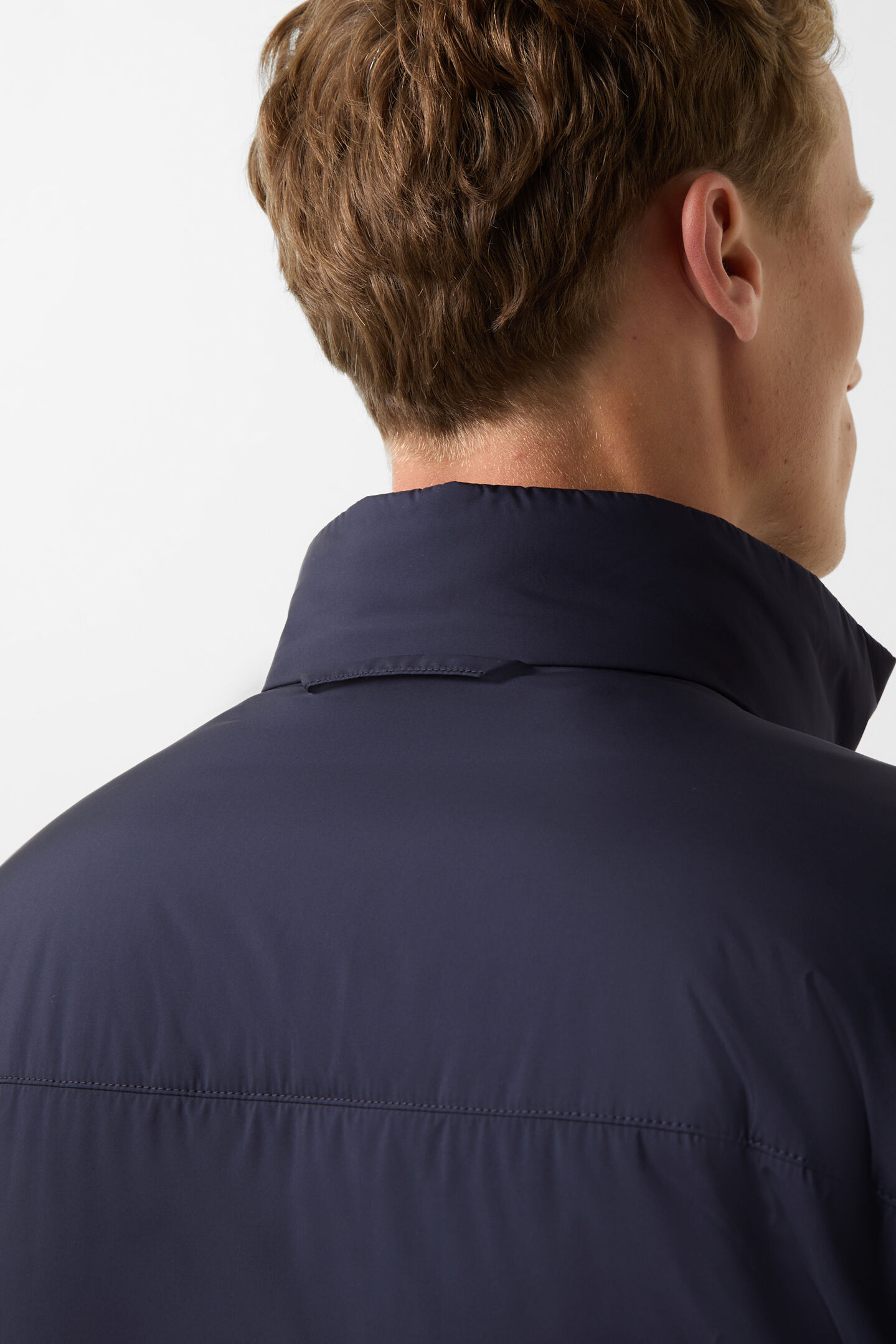 Conno lightweight down jacket Navy blue