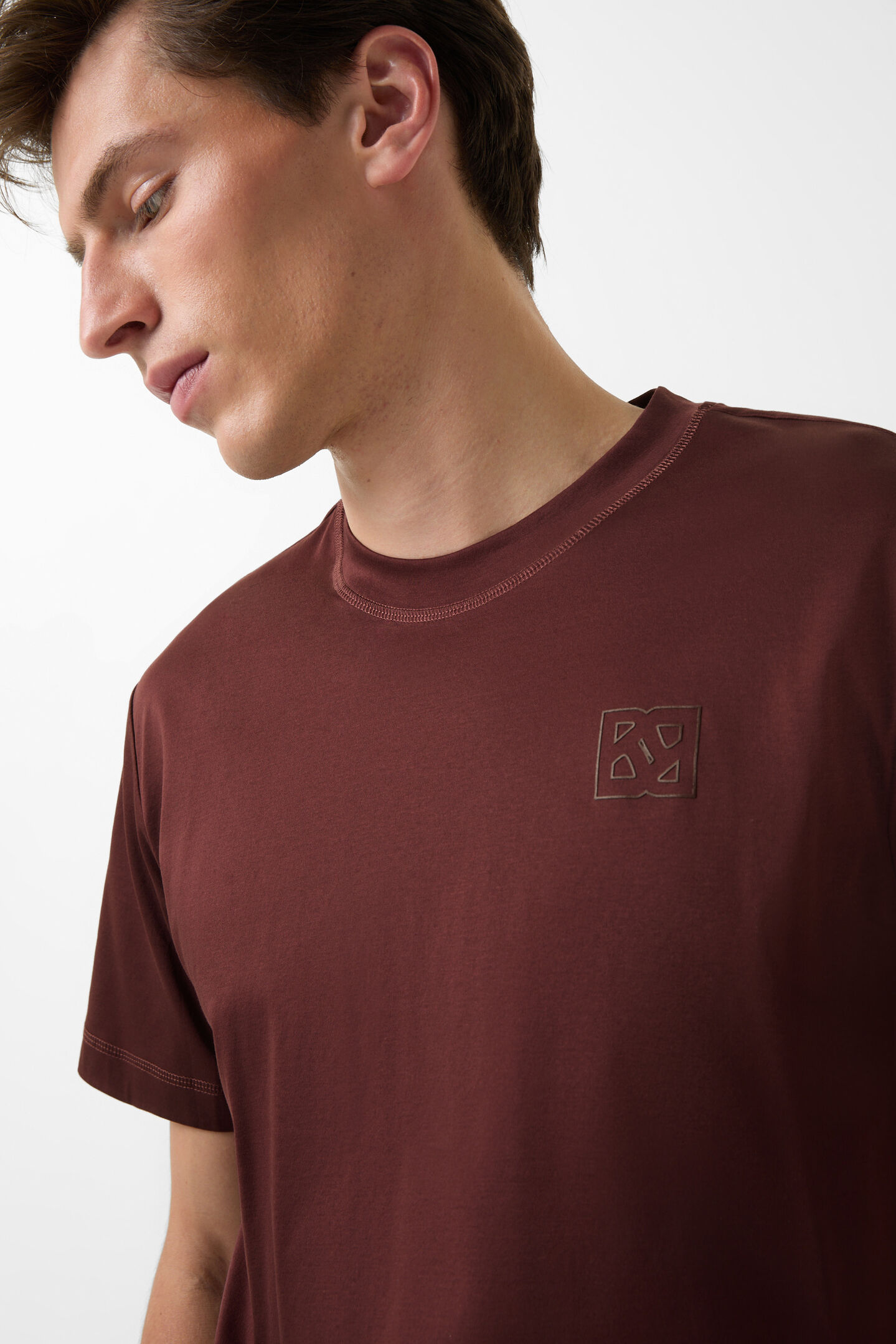 T-shirt Lukas Wine red