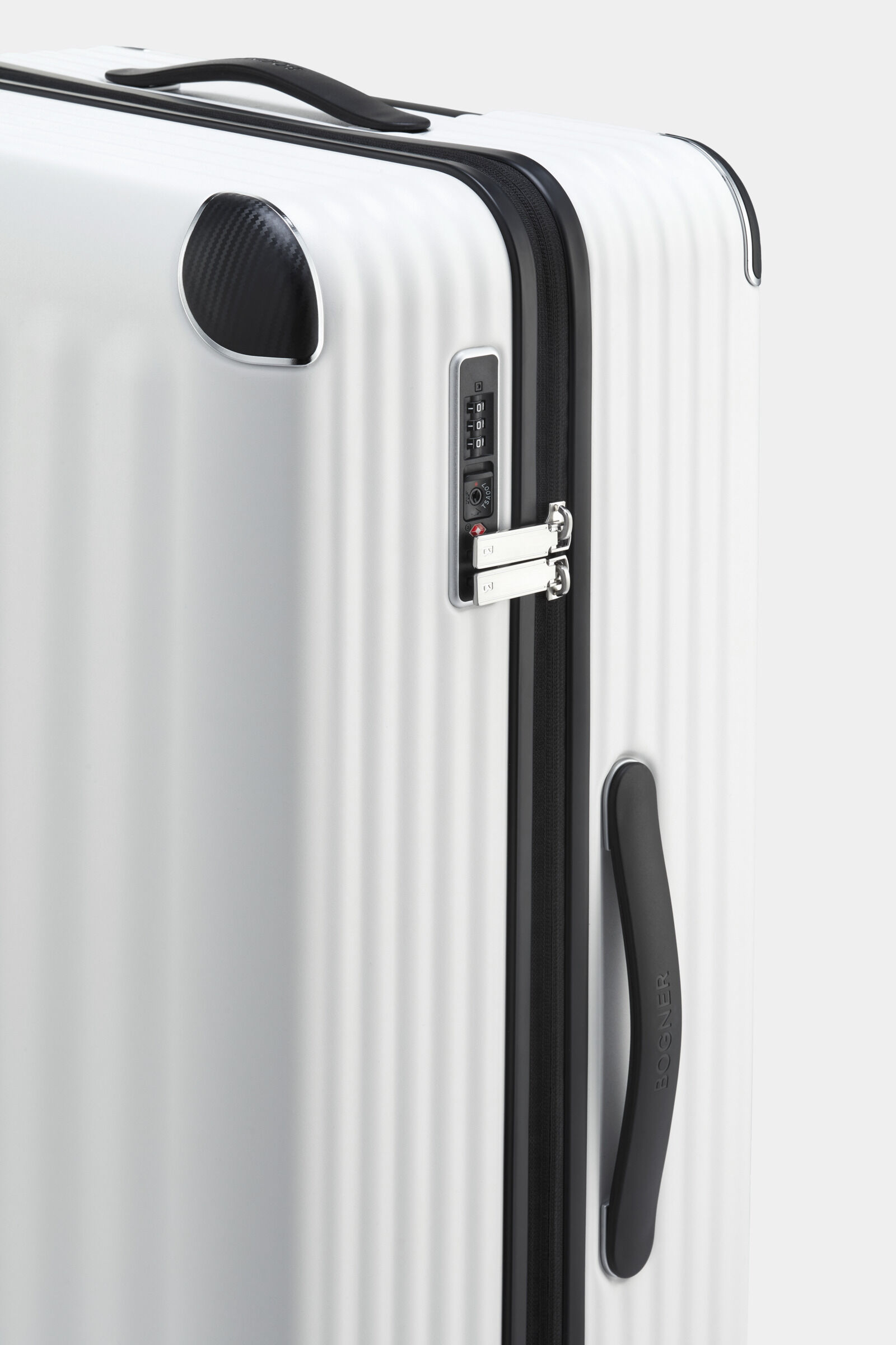 Hartschalenkoffer Piz Deluxe Large Wei&szlig;