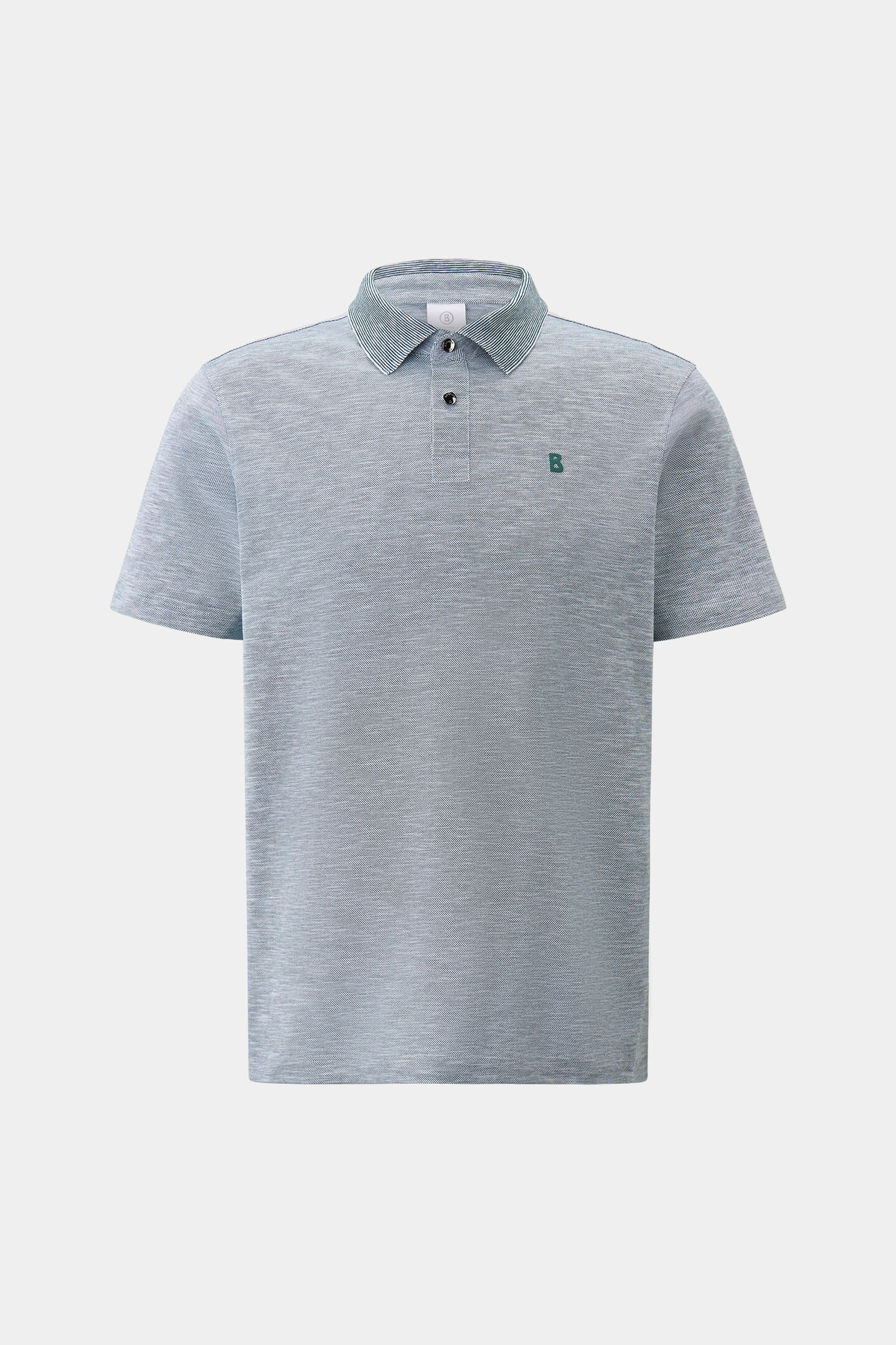 Samu polo shirt Dark green/white