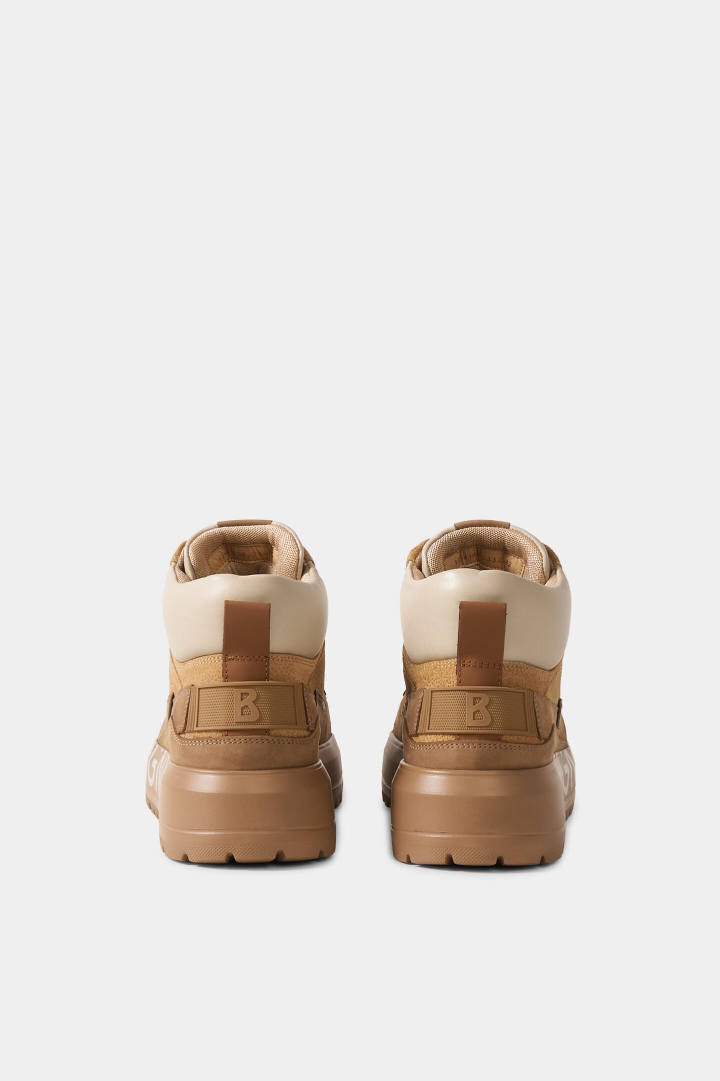 Antwerp high-top sneakers Brown/Camel