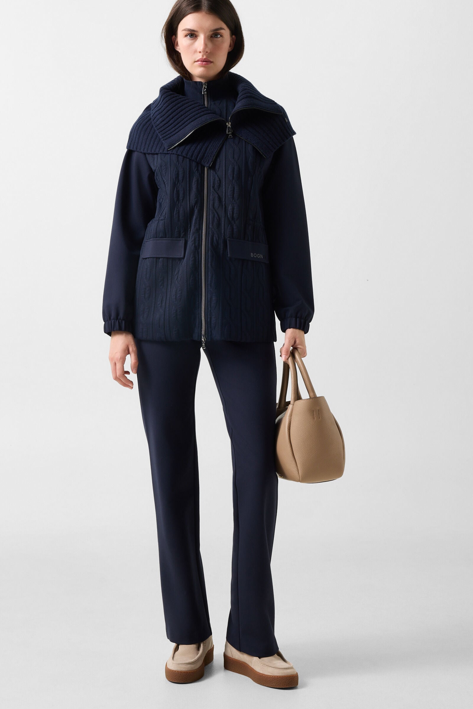 Katalina Jersey Jacket Navy