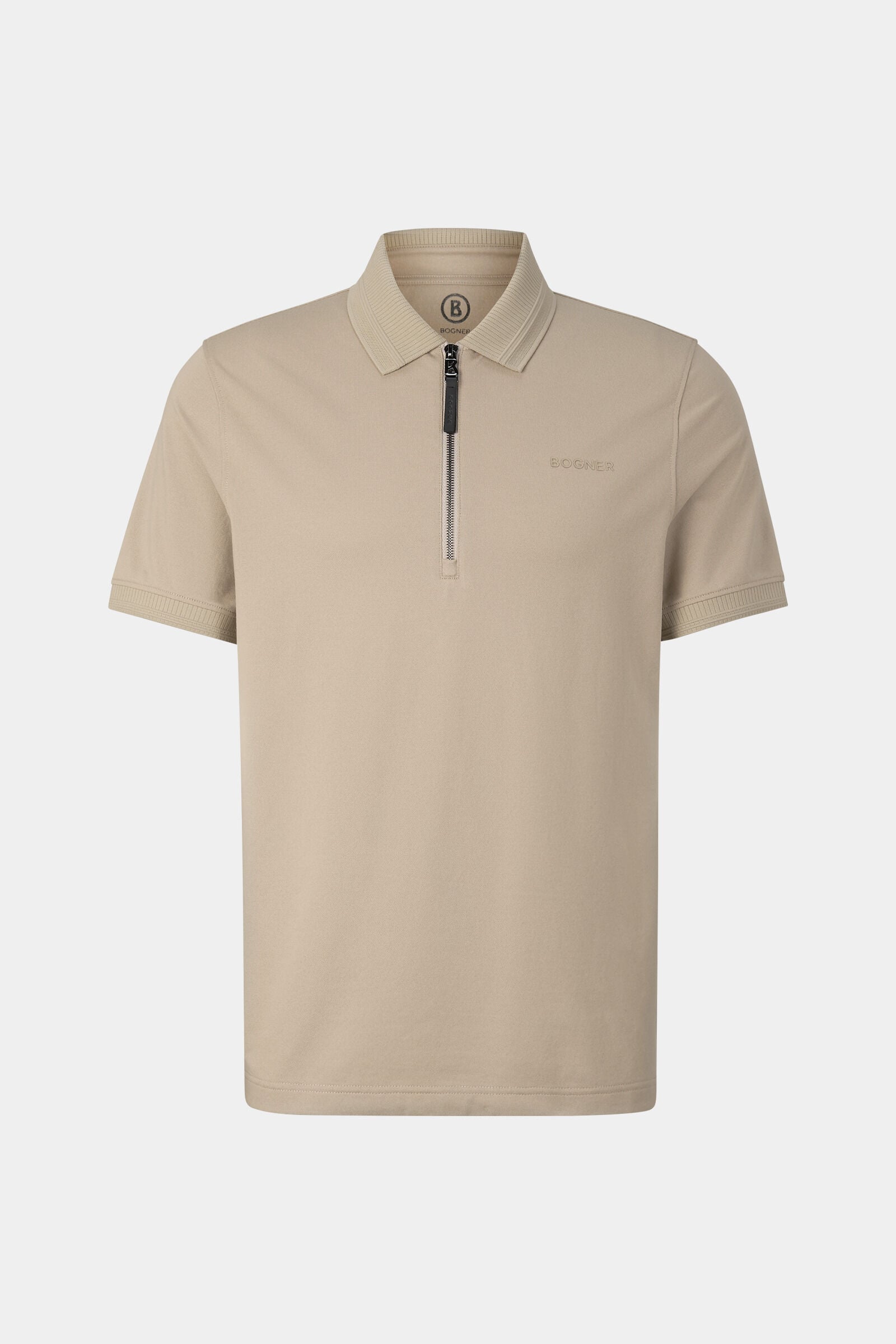 Timo piqu&eacute; polo shirt Beige